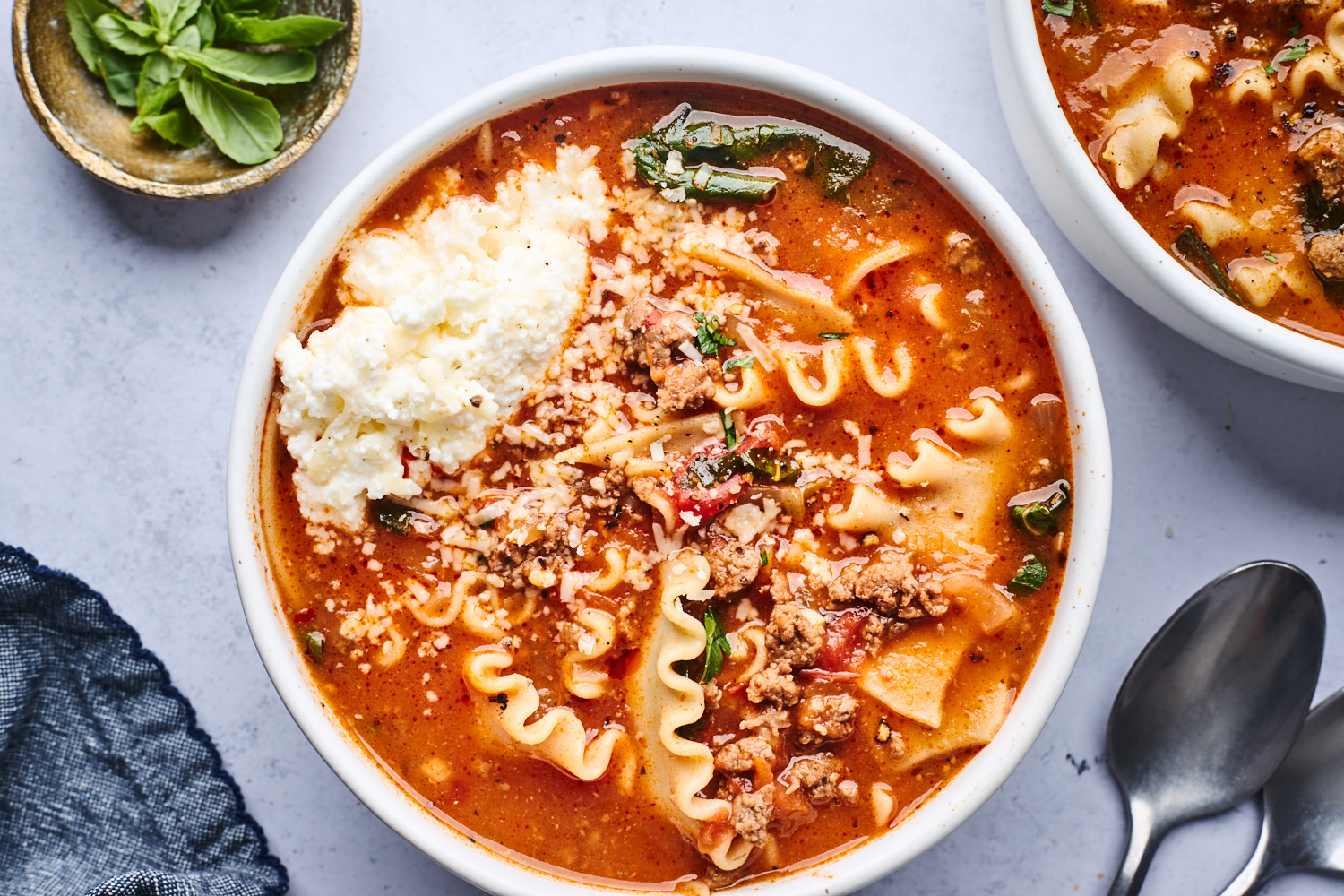 Lasagna Soup