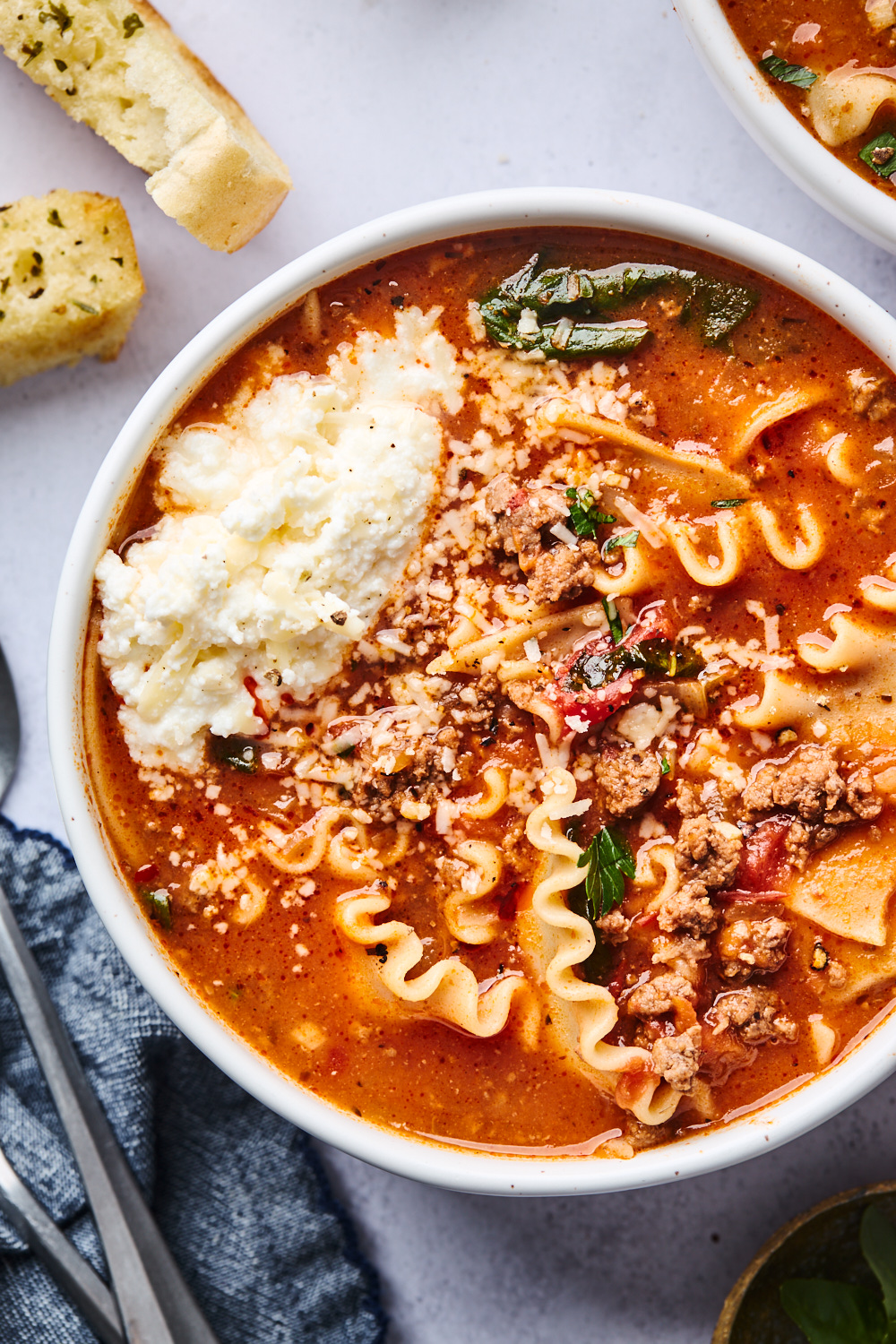 Lasagna Soup