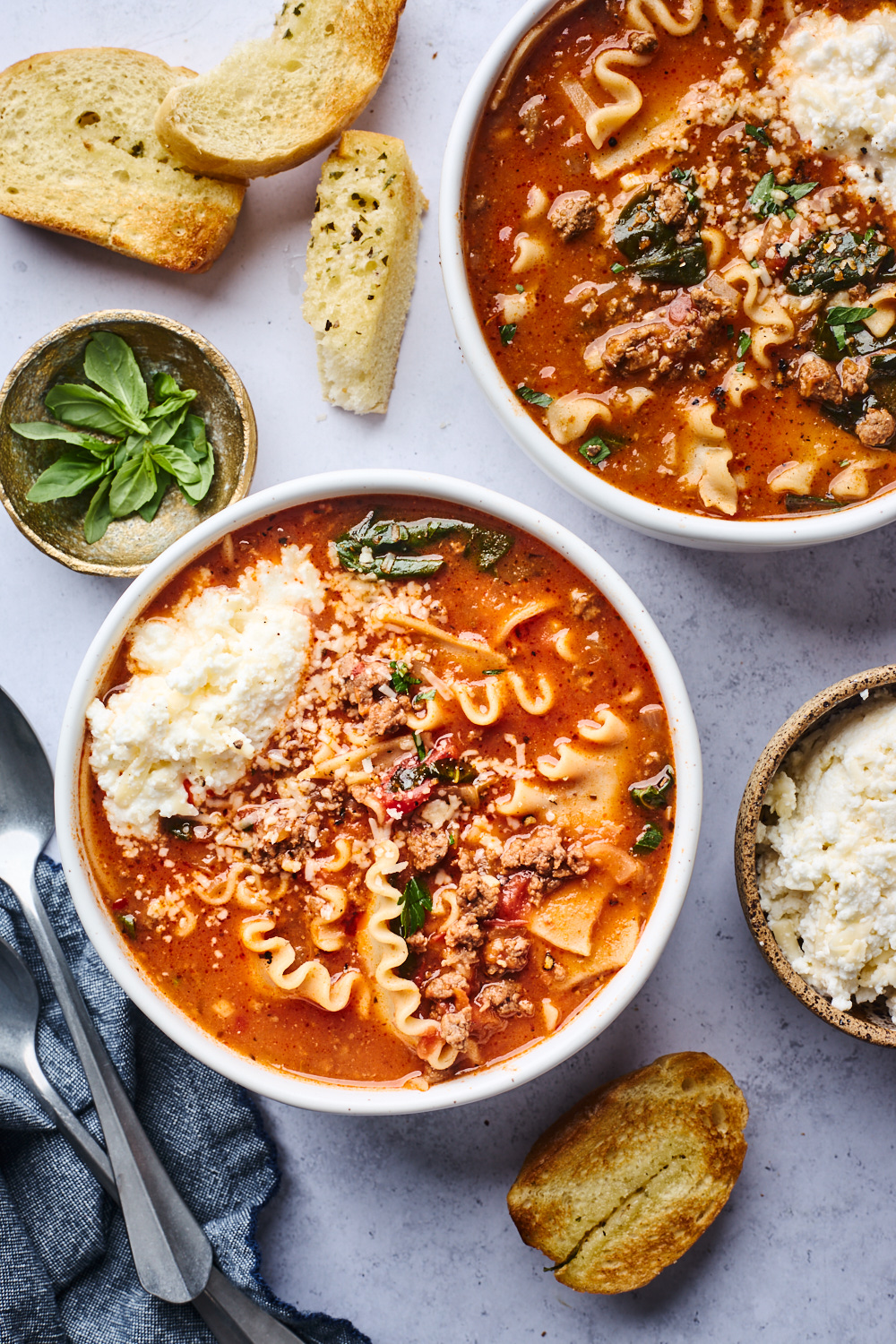 Lasagna Soup