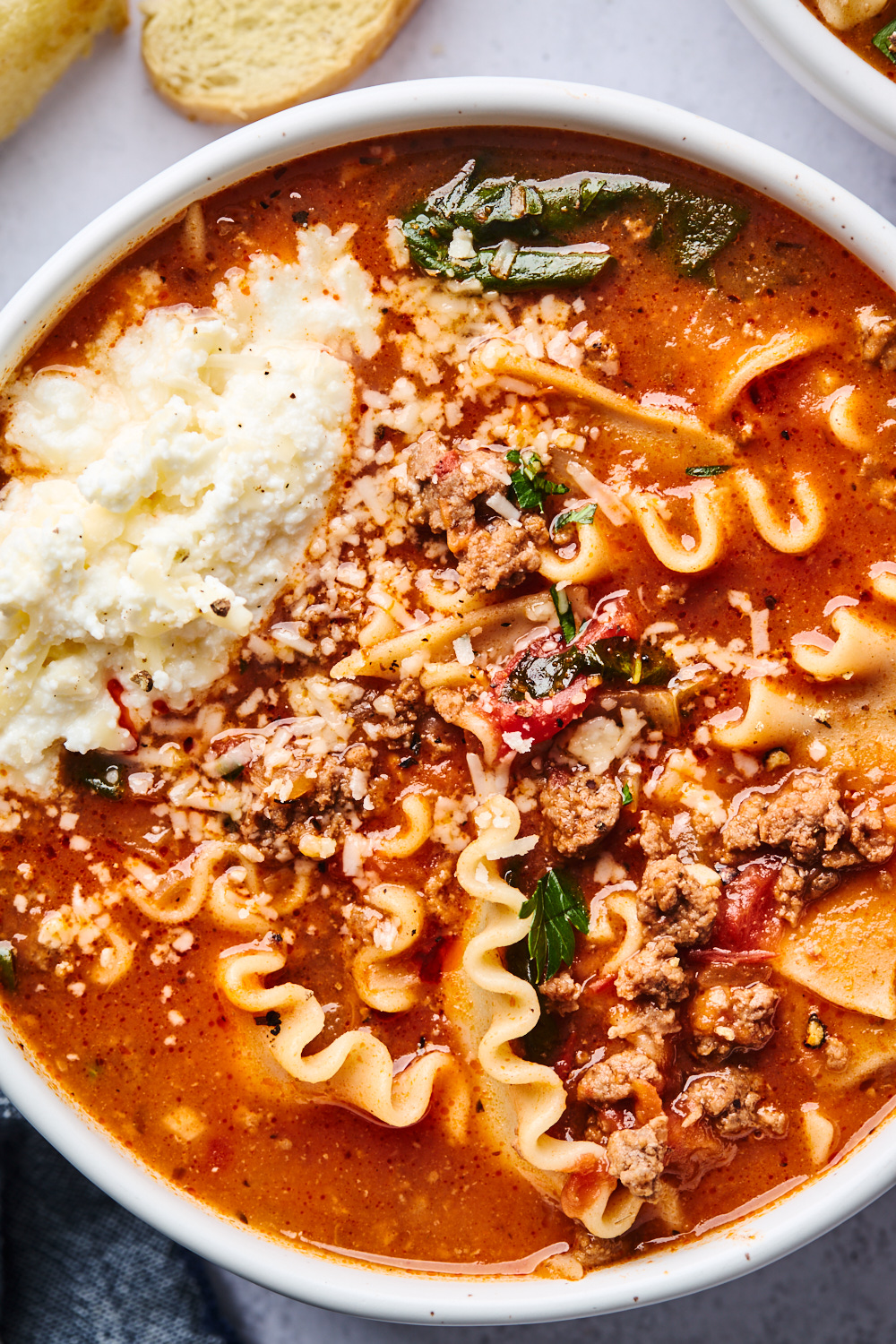 Lasagna Soup