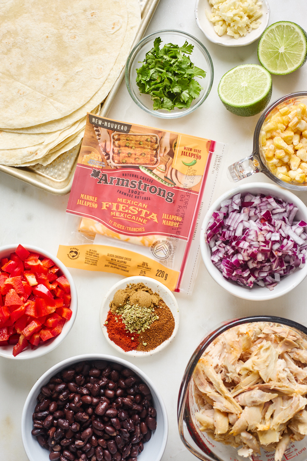 Sheet Pan Quesadillas