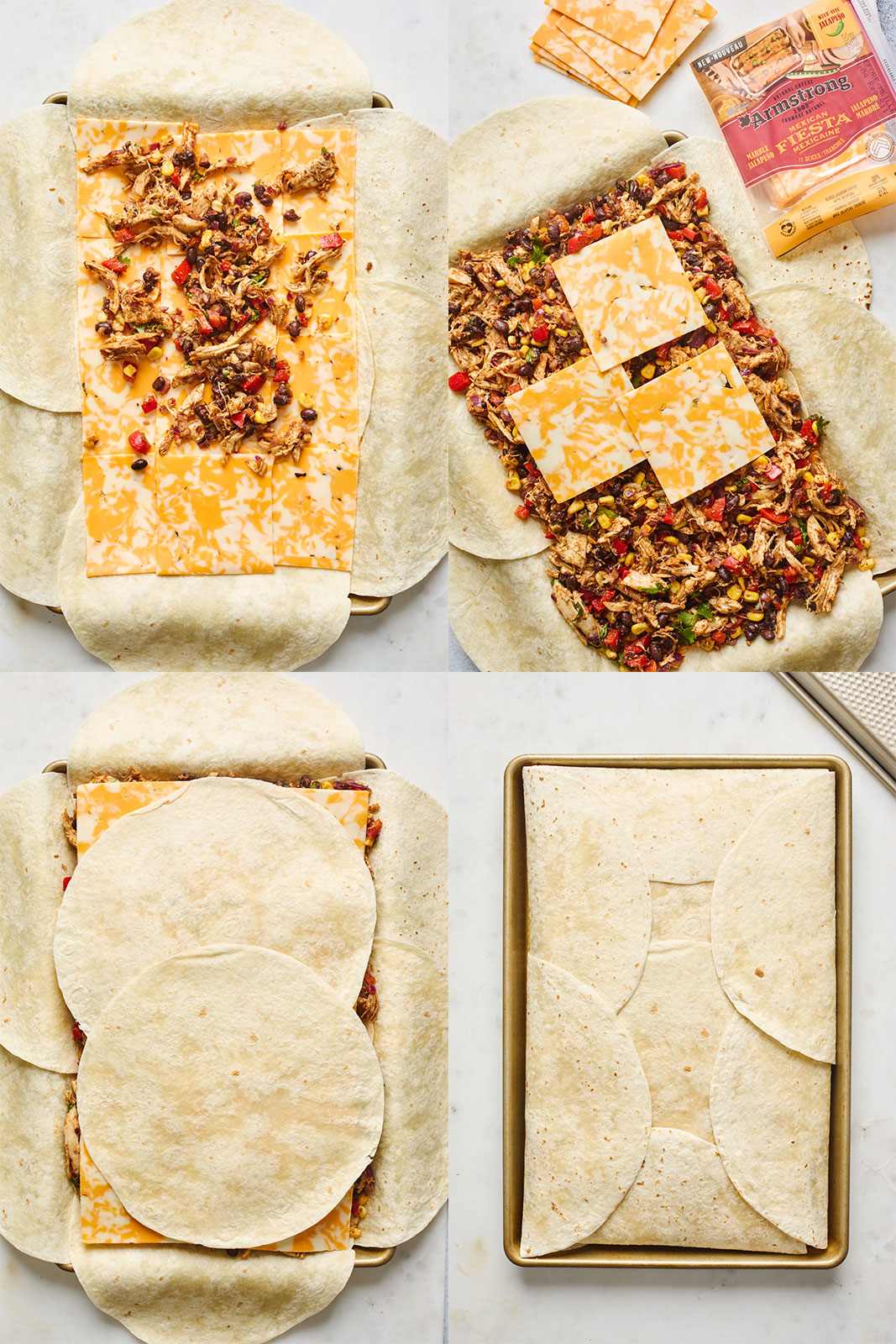 Sheet Pan Quesadillas