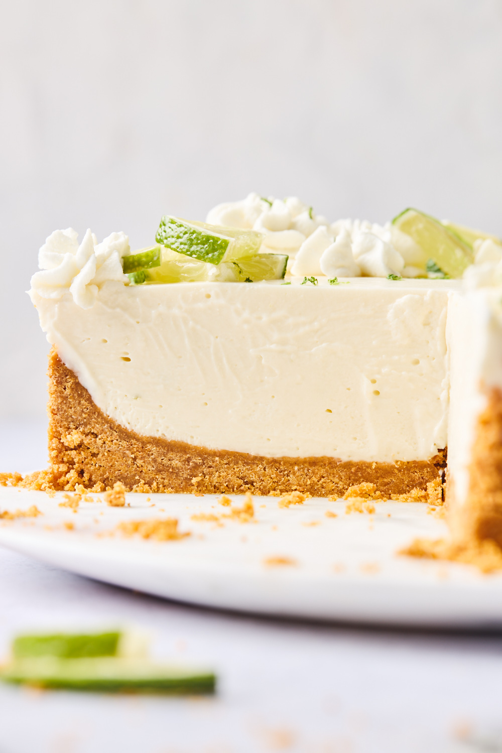 No Bake Key Lime Cheesecake