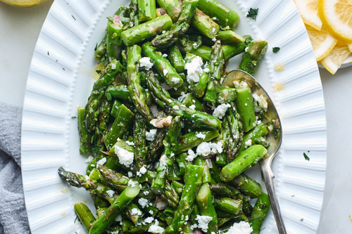 Greek Asparagus Salad