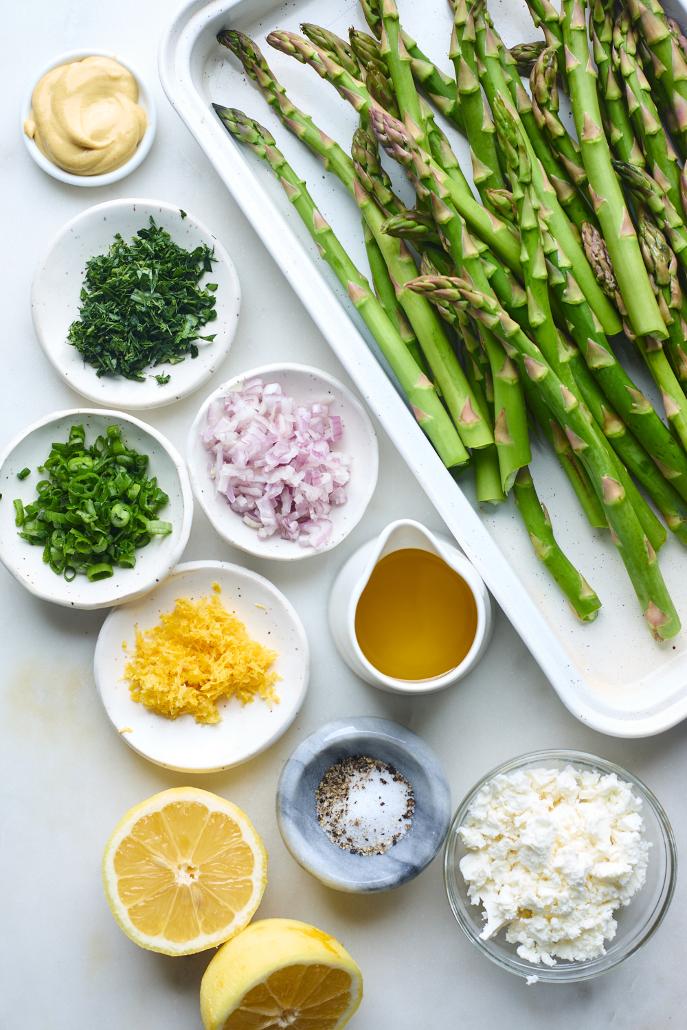 Greek Asparagus Salad