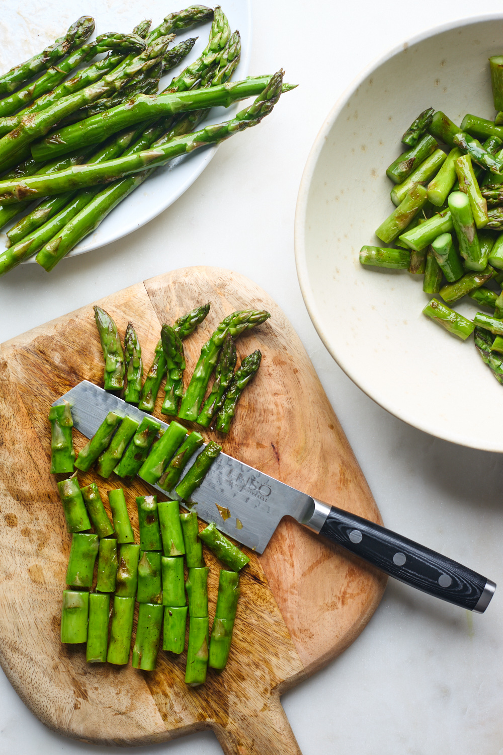 Greek Asparagus Salad