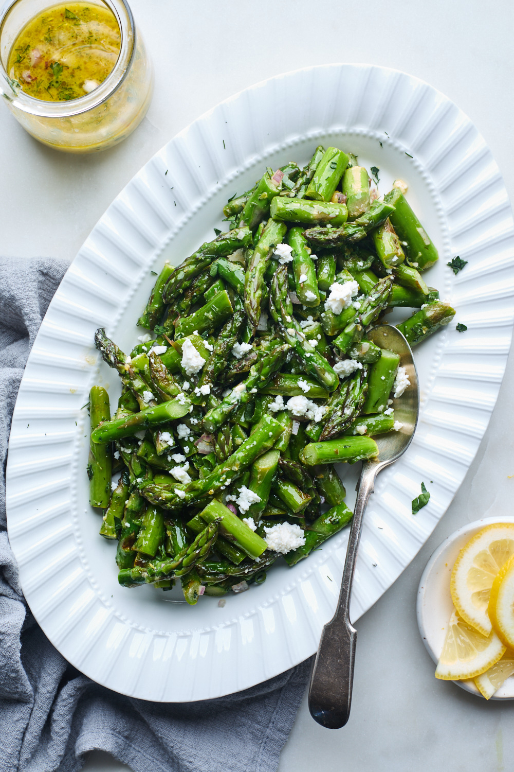 Greek Asparagus Salad