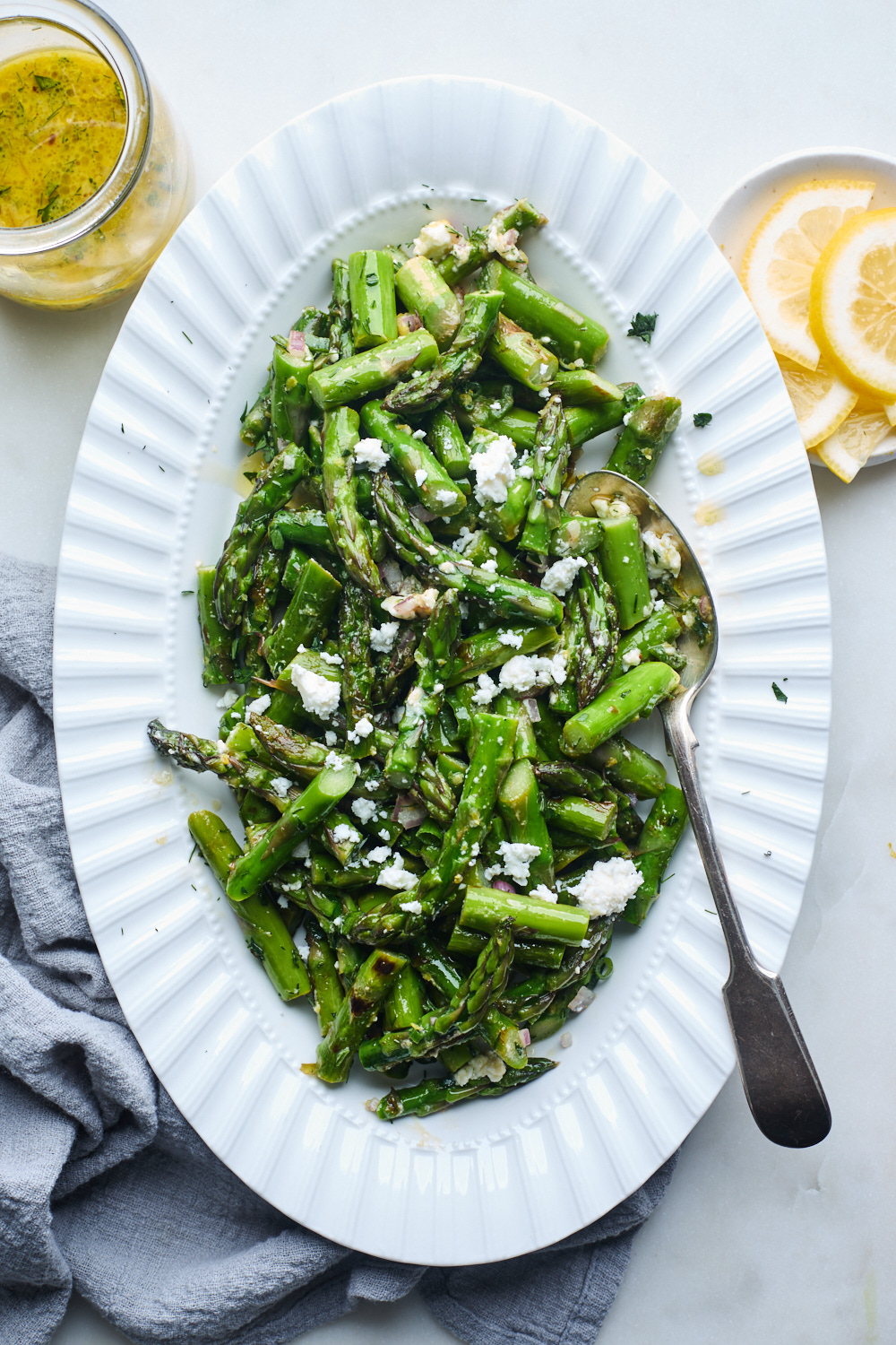 Greek Asparagus Salad