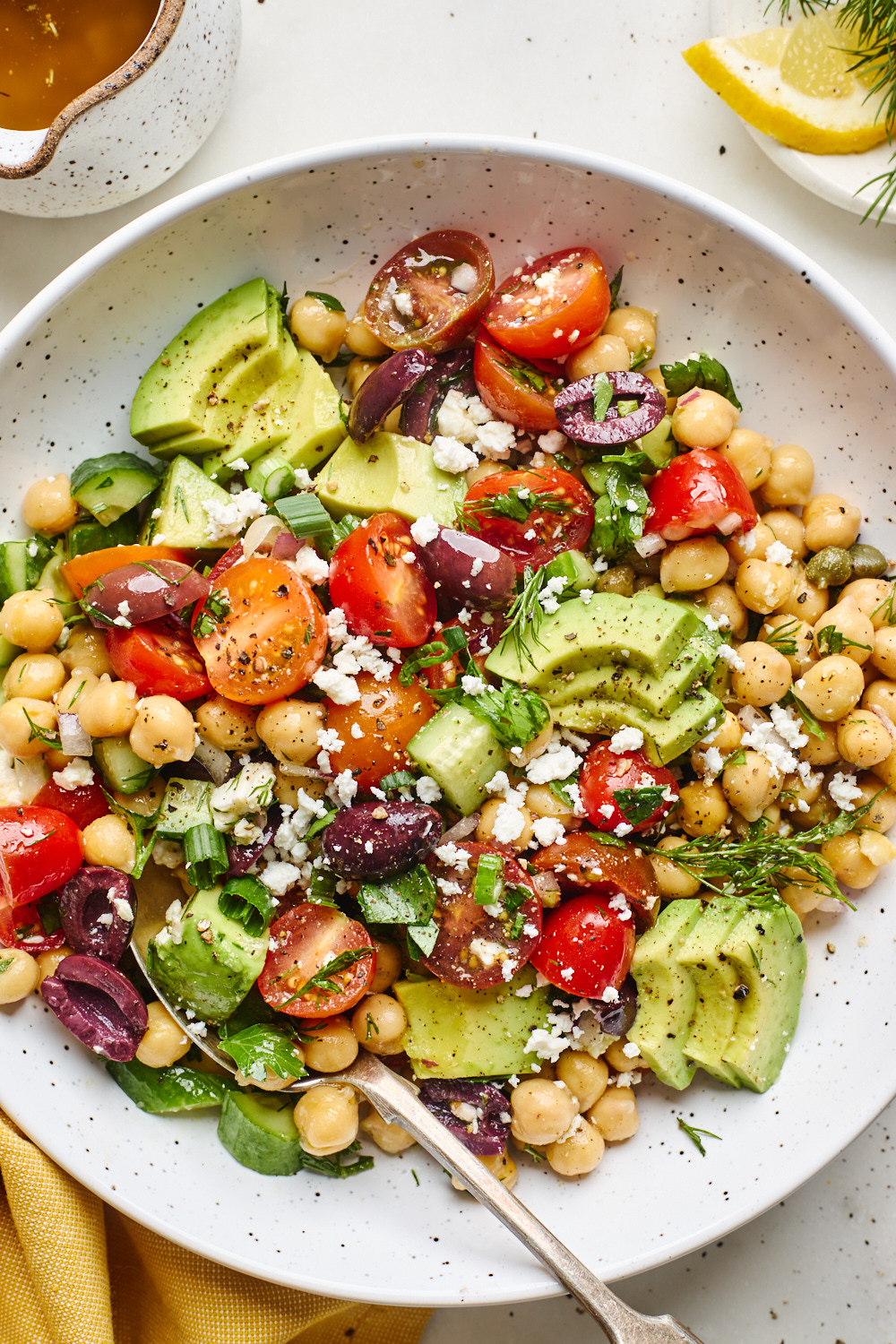 Chickpea Avocado Salad