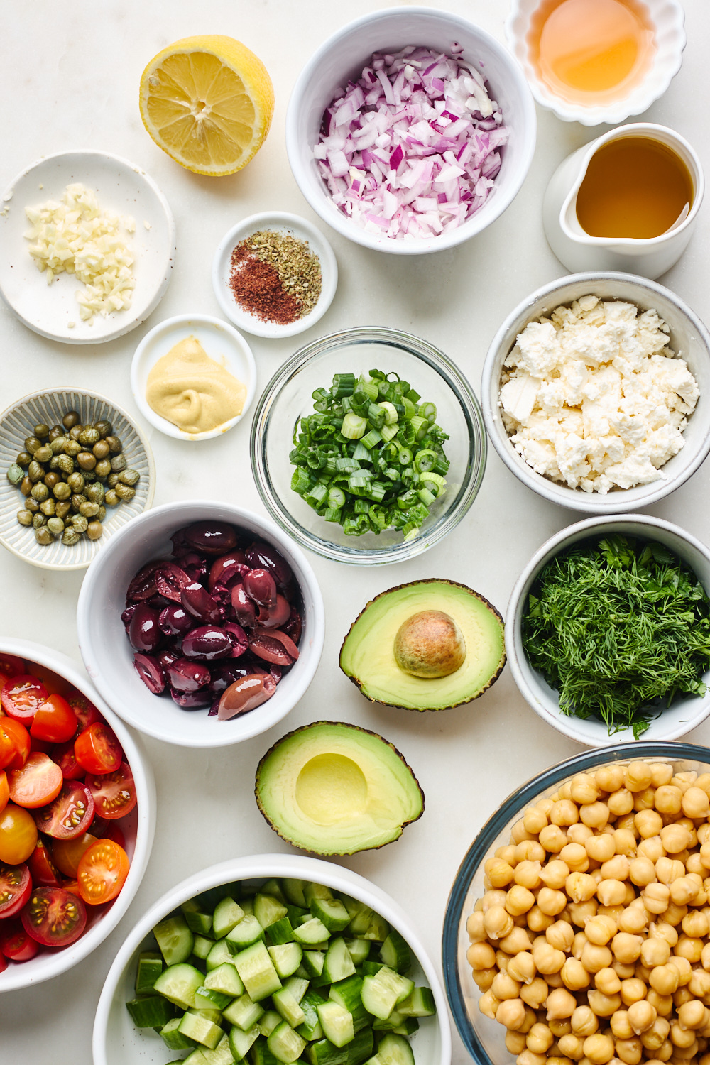 Chickpea Avocado Salad