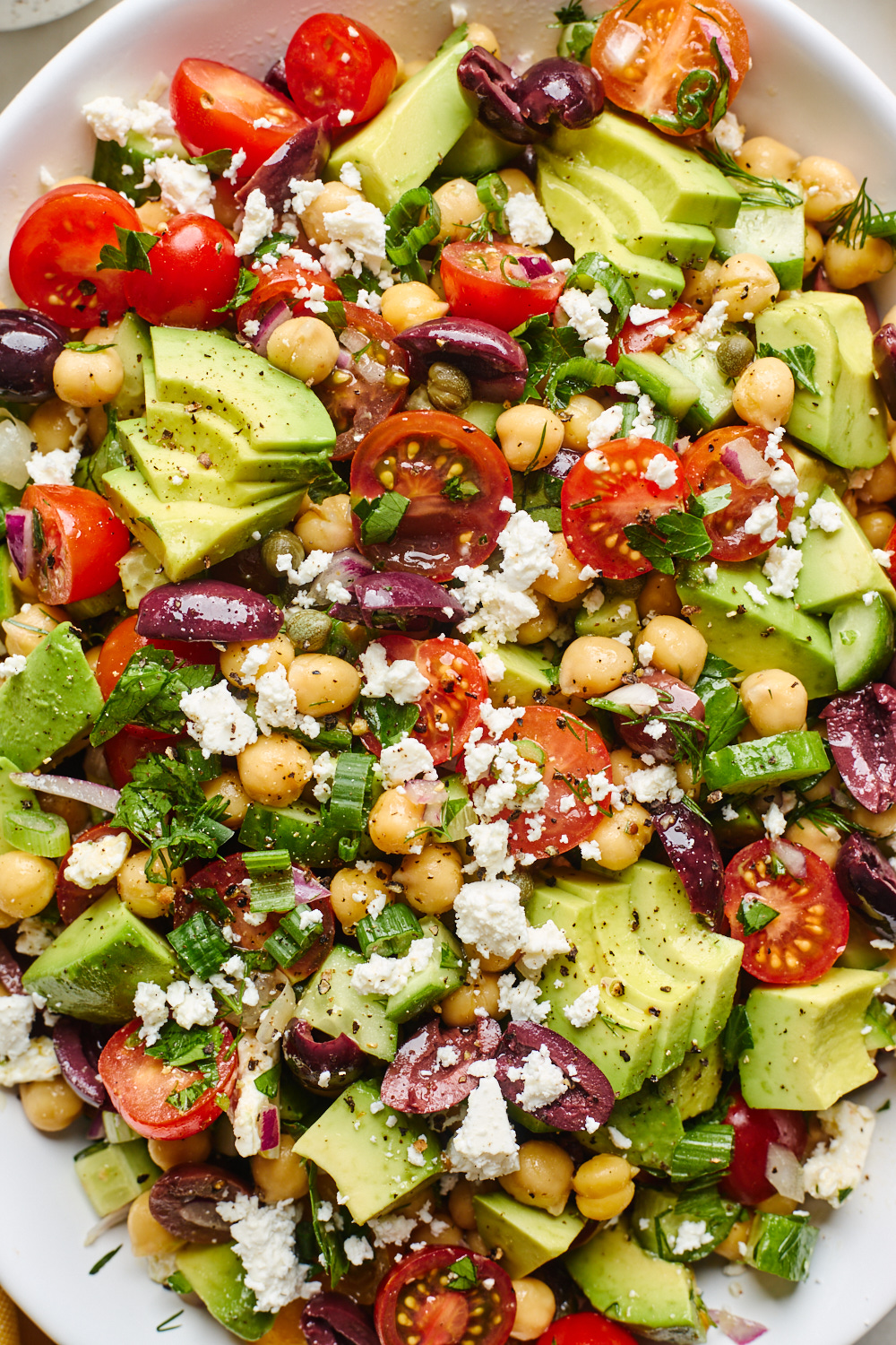 Chickpea Avocado Salad