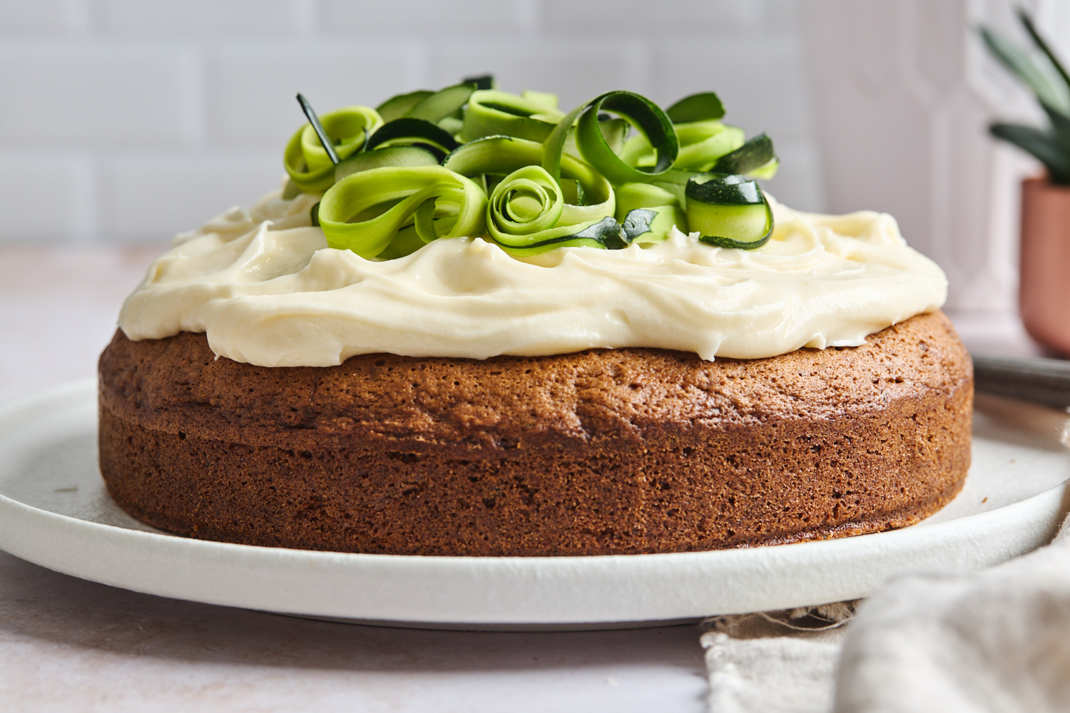 Zucchini Cake With Cream Cheese Frosting