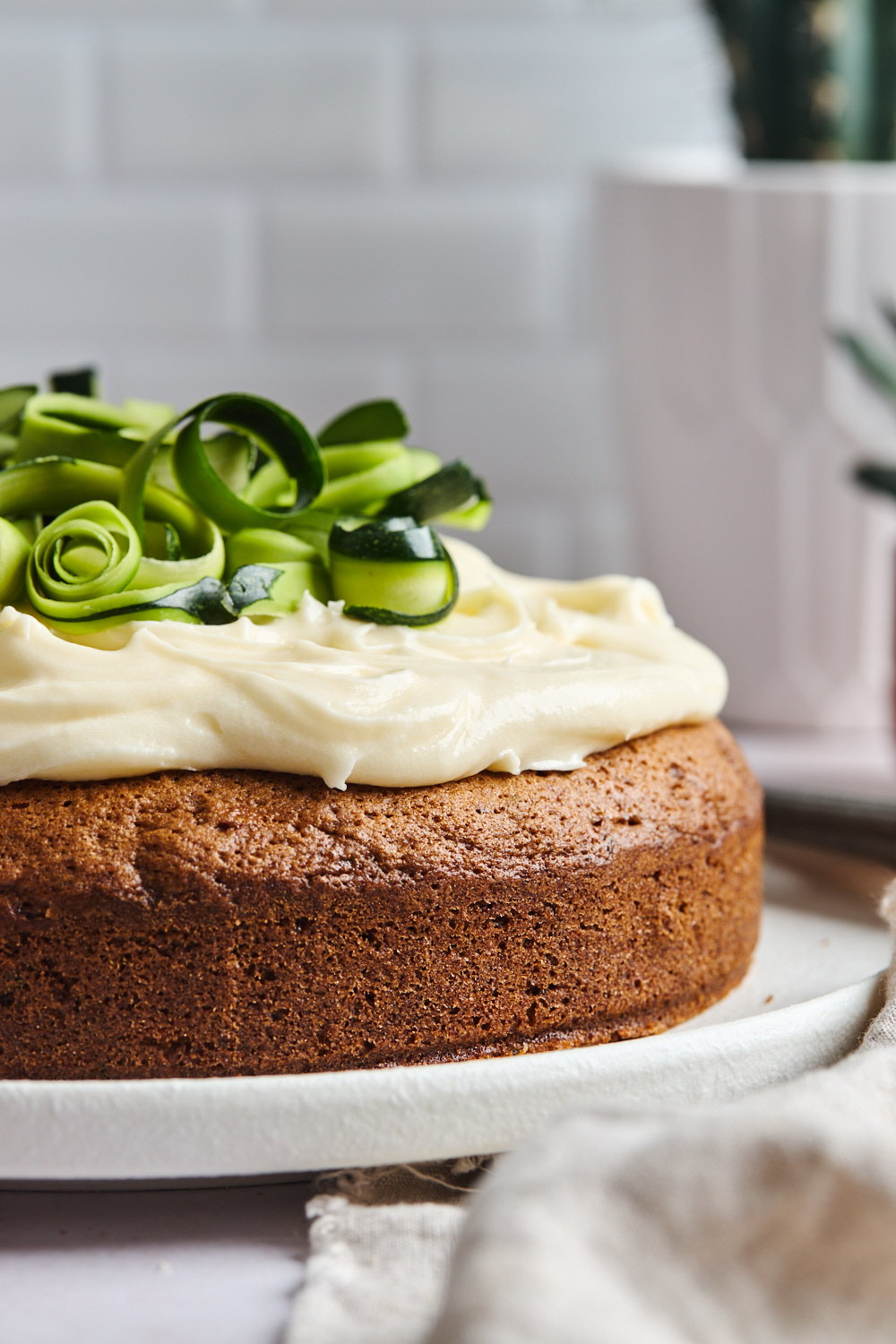 Zucchini Cake With Cream Cheese Frosting