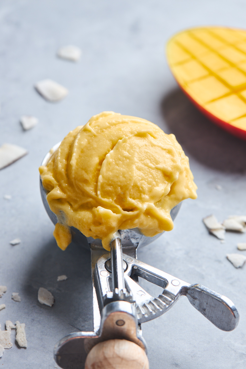 Mango Coconut Ice Cream