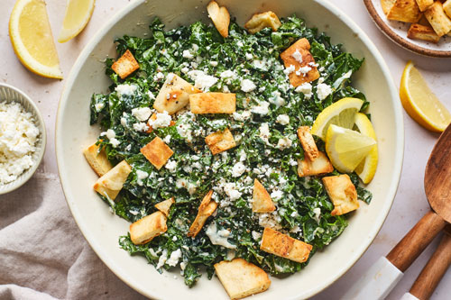 Kale Caesar Salad