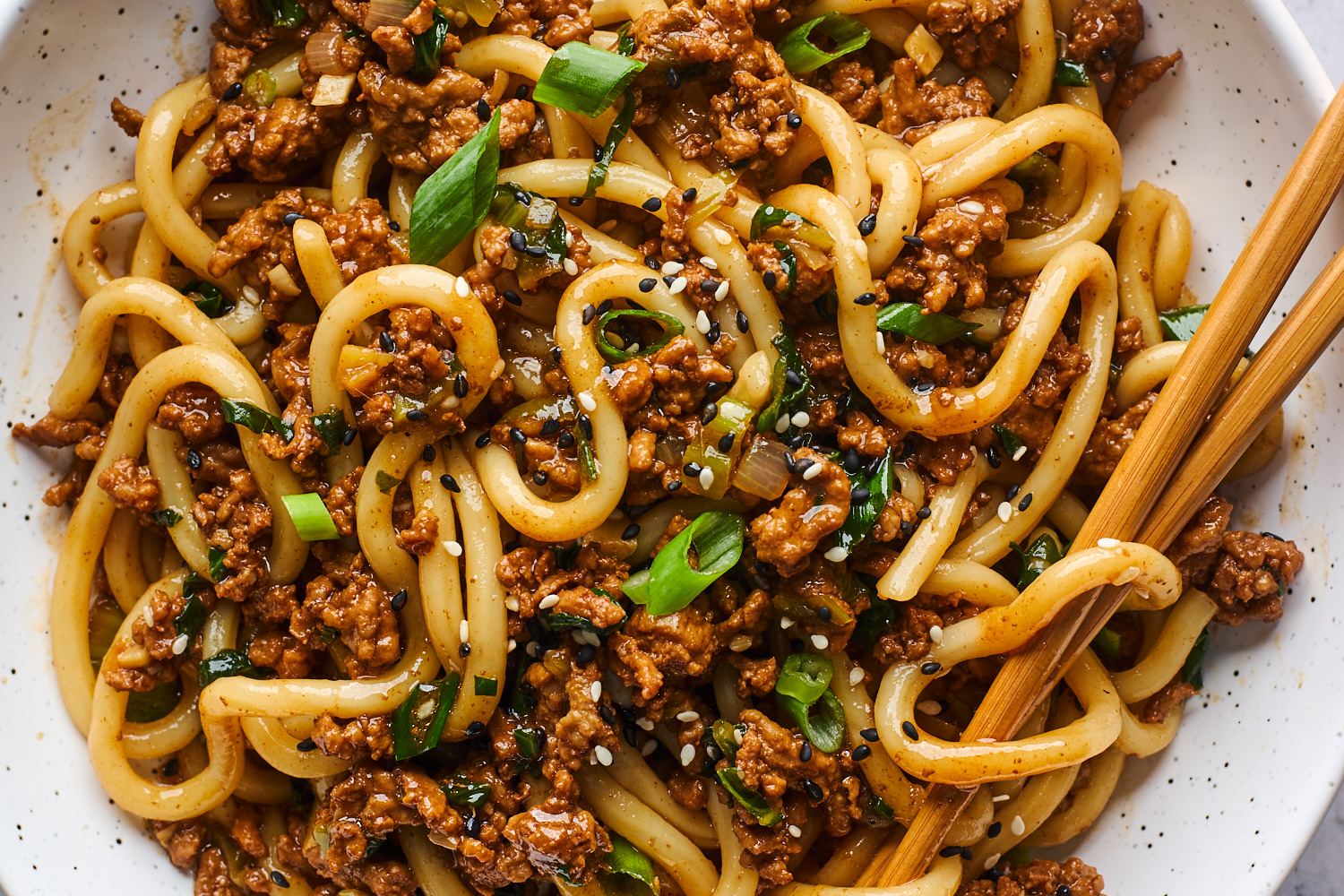 Minced Pork Noodles