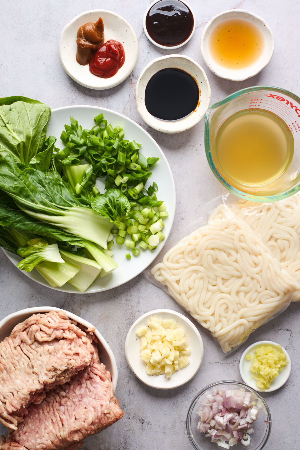 Minced Pork Noodles