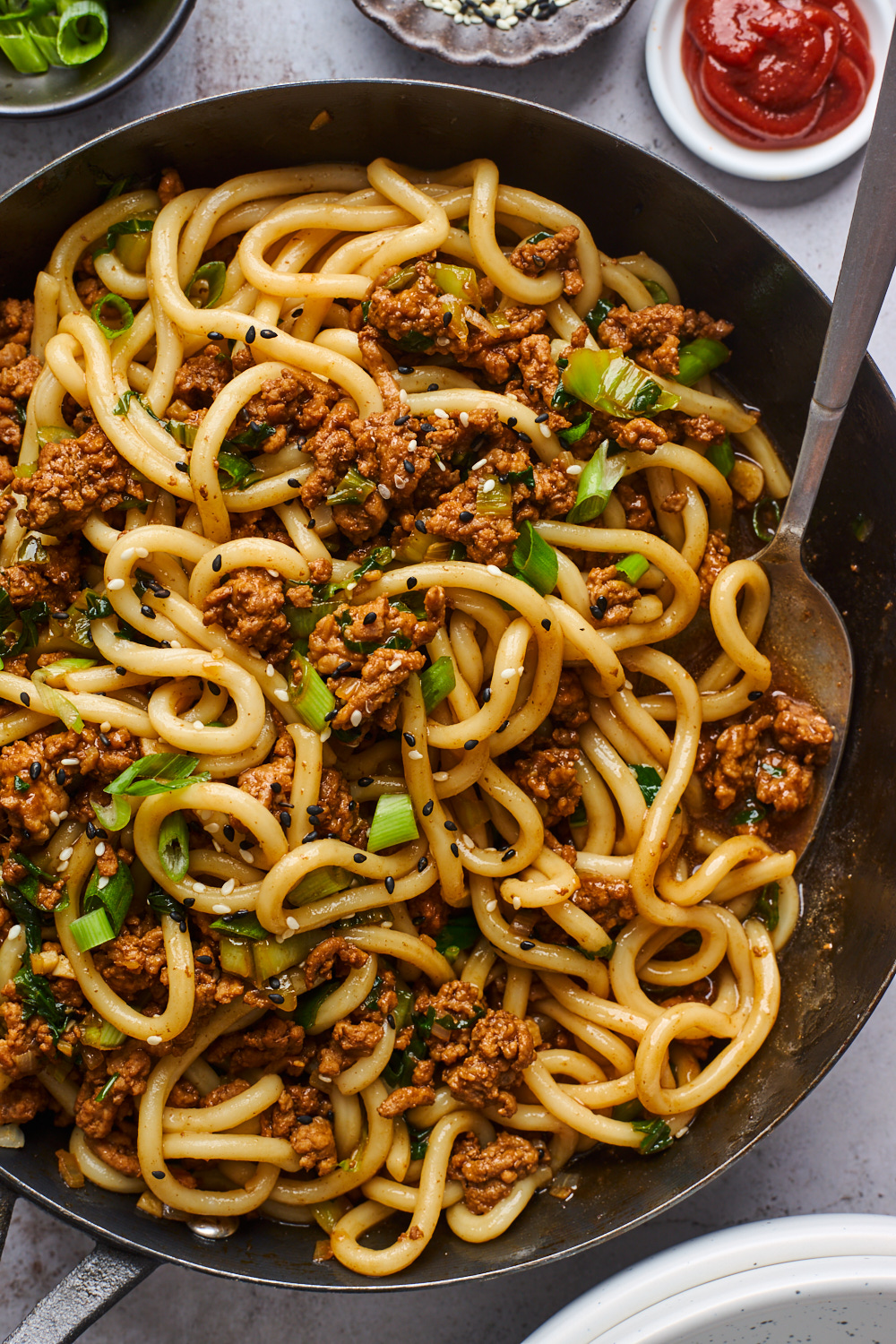 Minced Pork Noodles