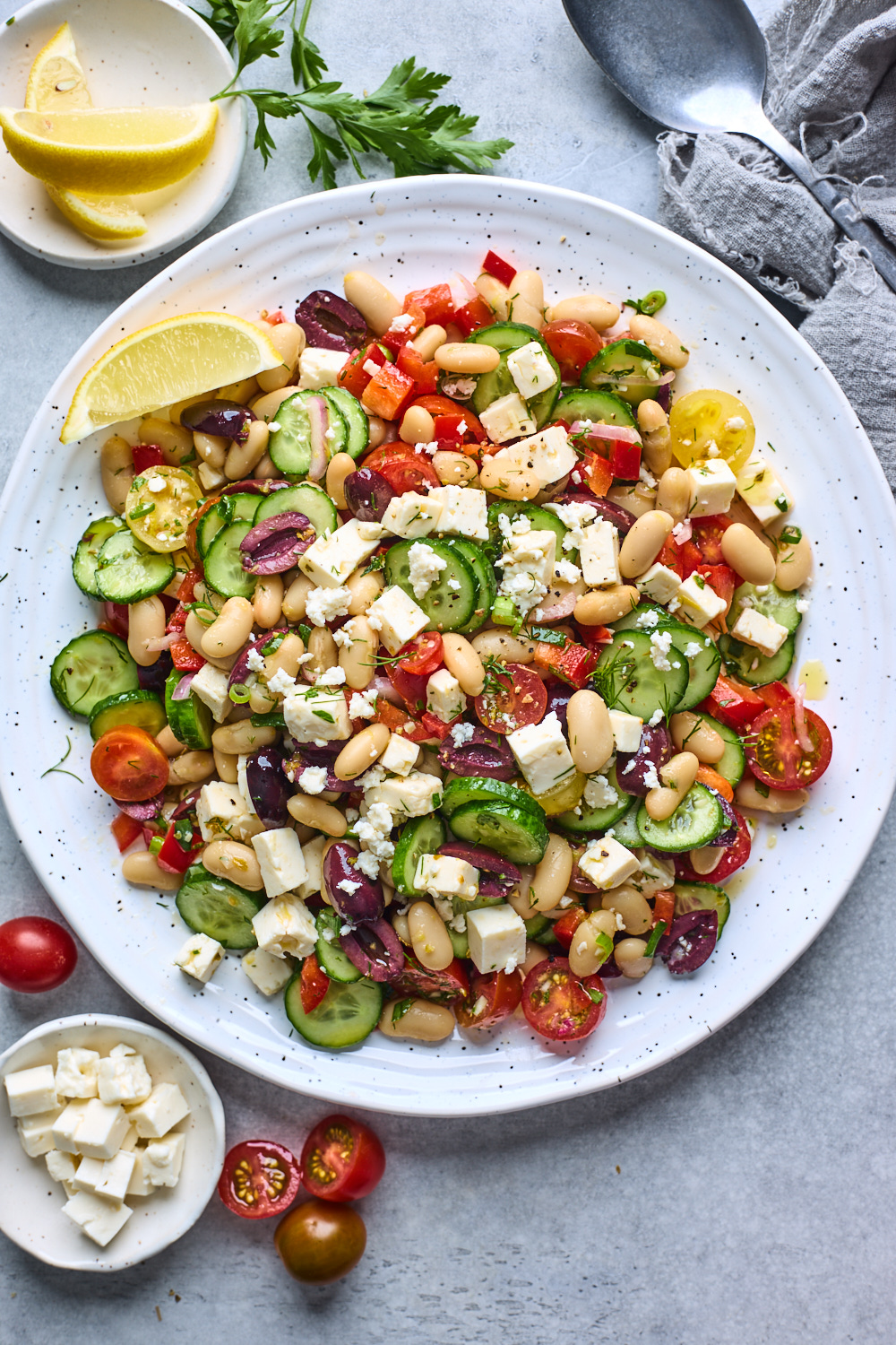 White Bean Salad With Feta