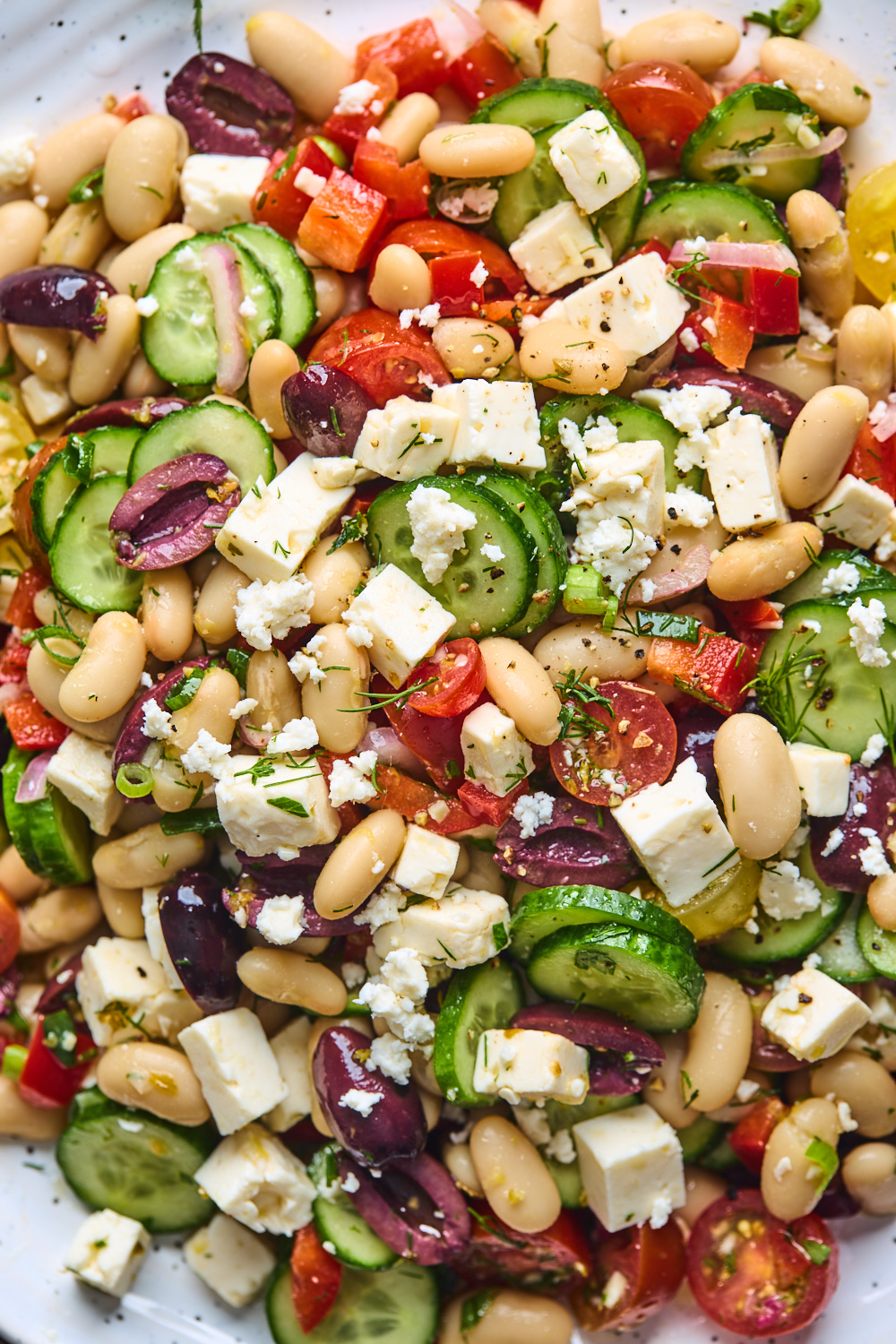 White Bean Salad With Feta