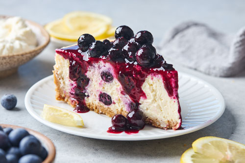 Lemon Blueberry Cheesecake