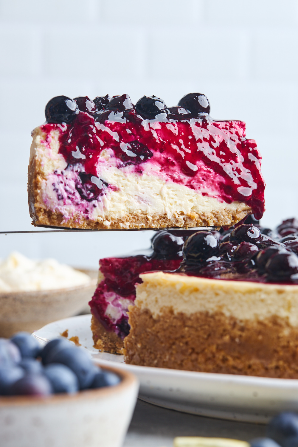 Lemon Blueberry Cheesecake