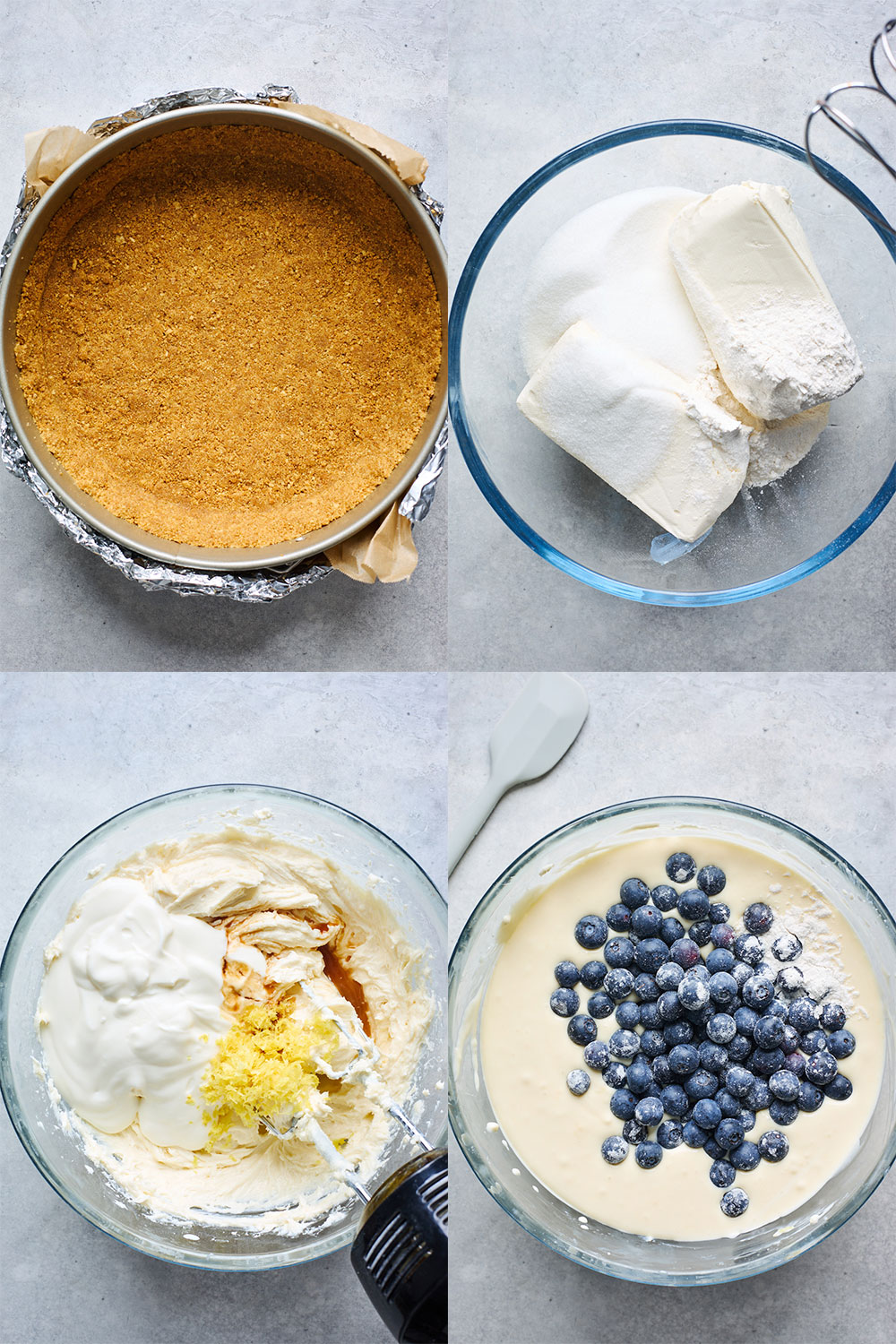 Lemon Blueberry Cheesecake