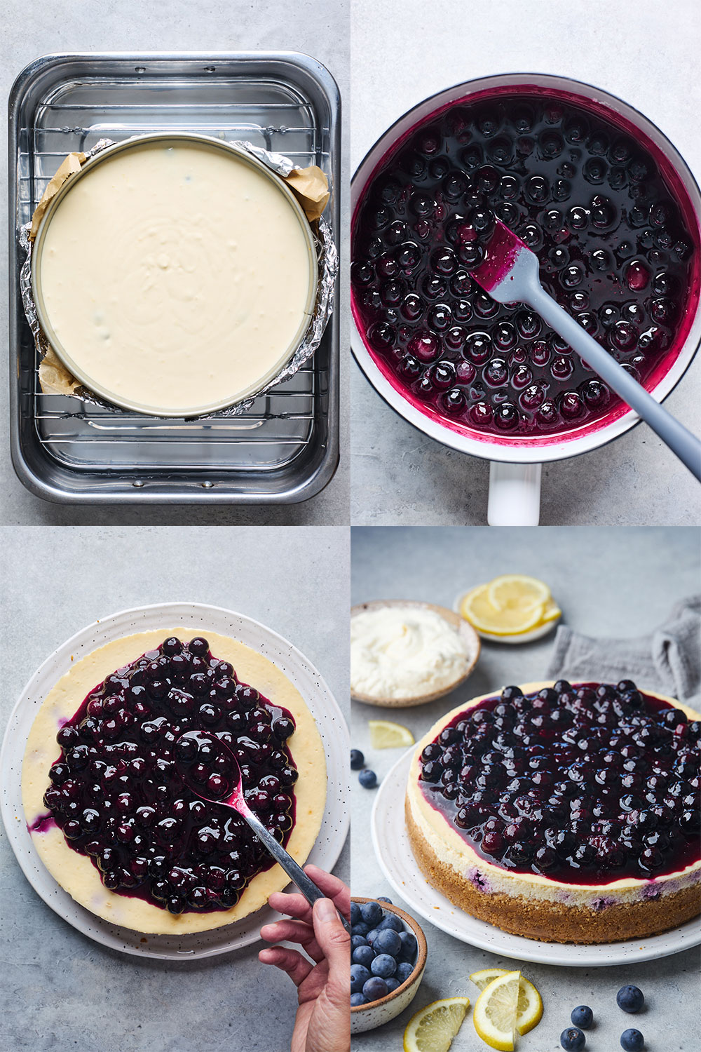 Lemon Blueberry Cheesecake