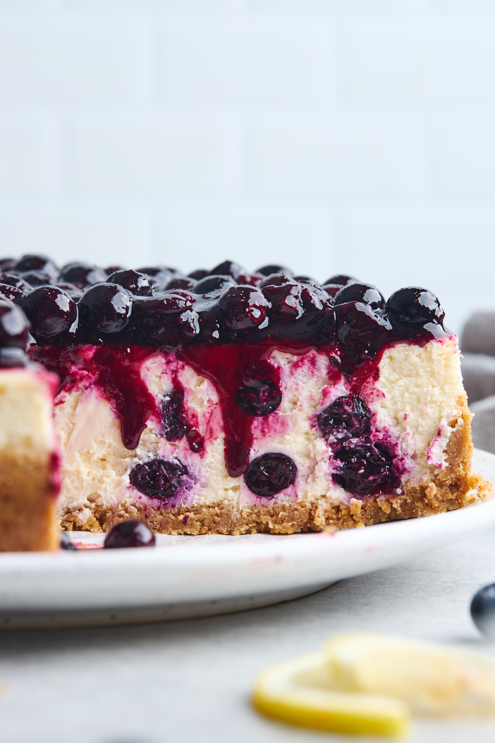 Lemon Blueberry Cheesecake