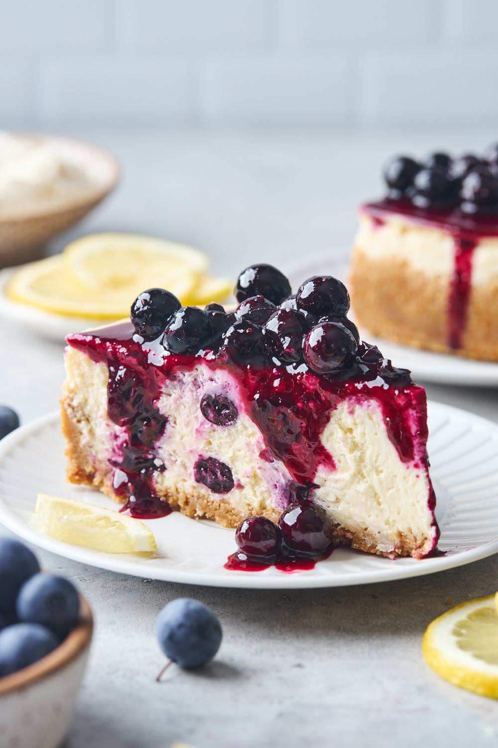 Lemon Blueberry Cheesecake