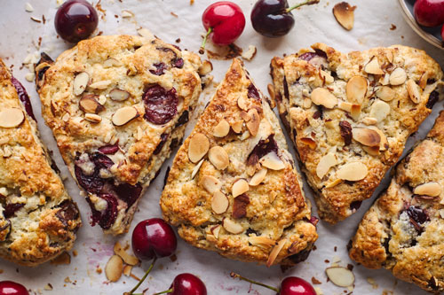 Cherry Scones