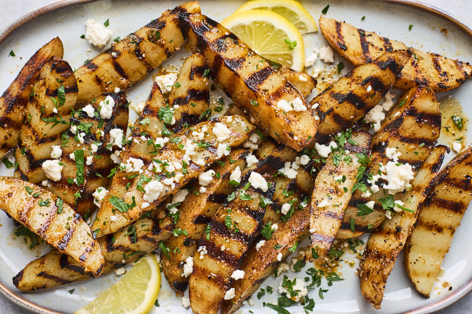 Greek Grilled Potatoes