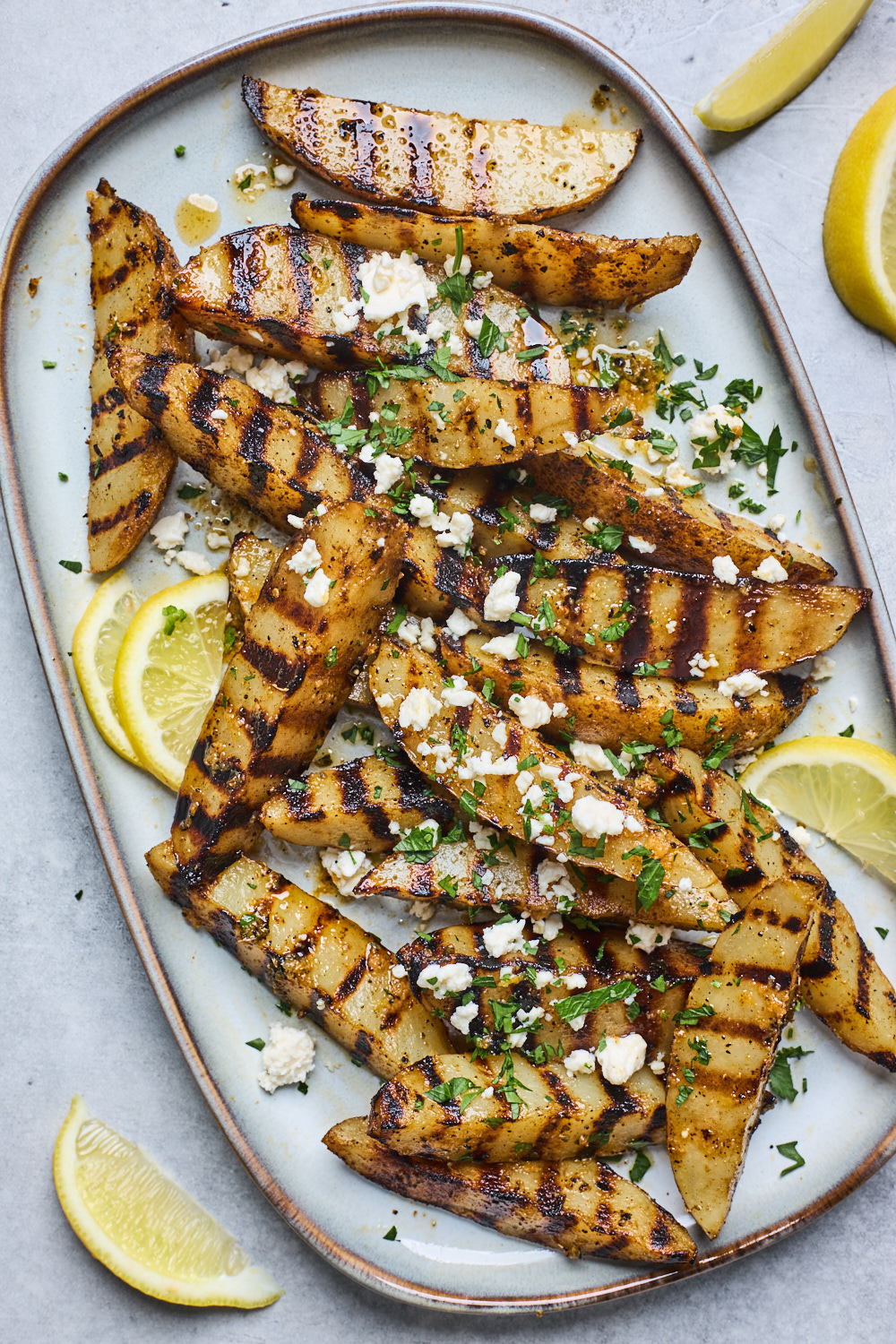 Greek Grilled Potatoes