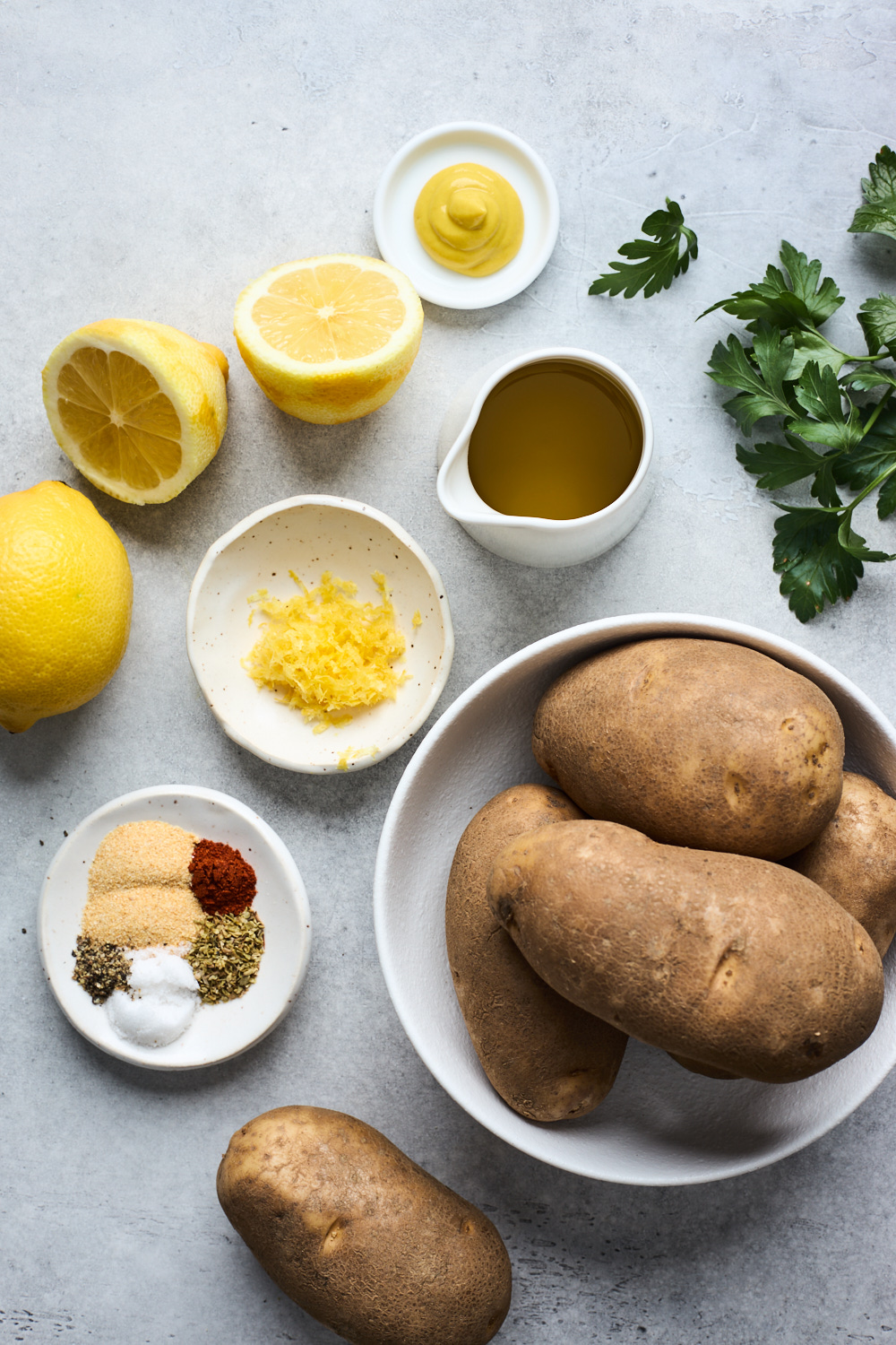 Greek Grilled Potatoes