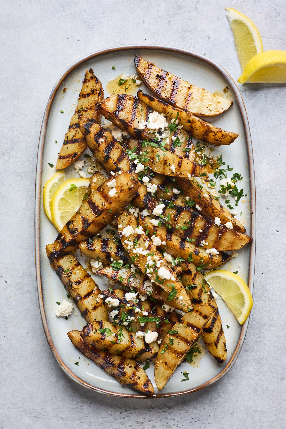 Greek Grilled Potatoes