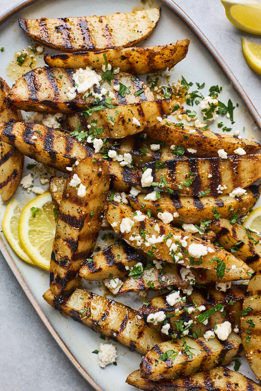 Greek Grilled Potatoes