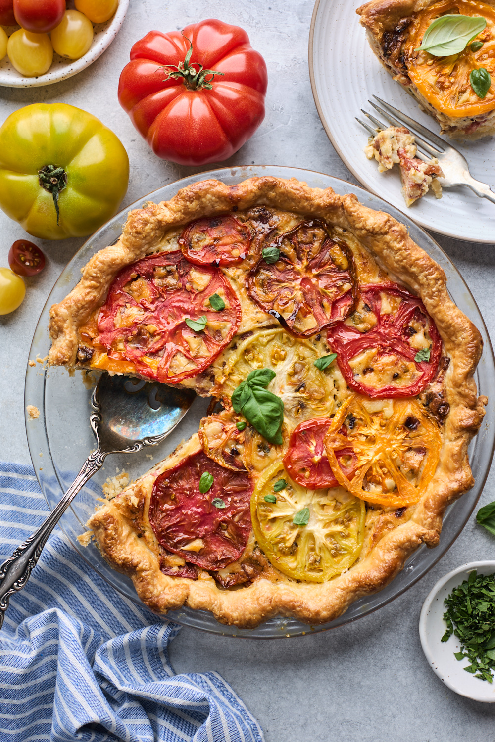 Easy Tomato Pie