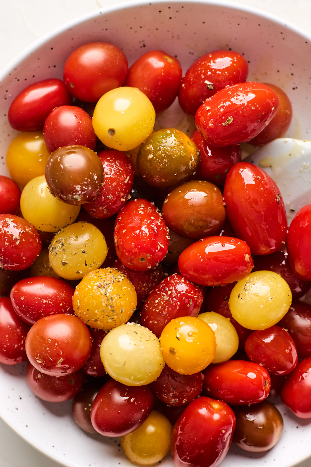 Roasted Tomatoes With Burrata