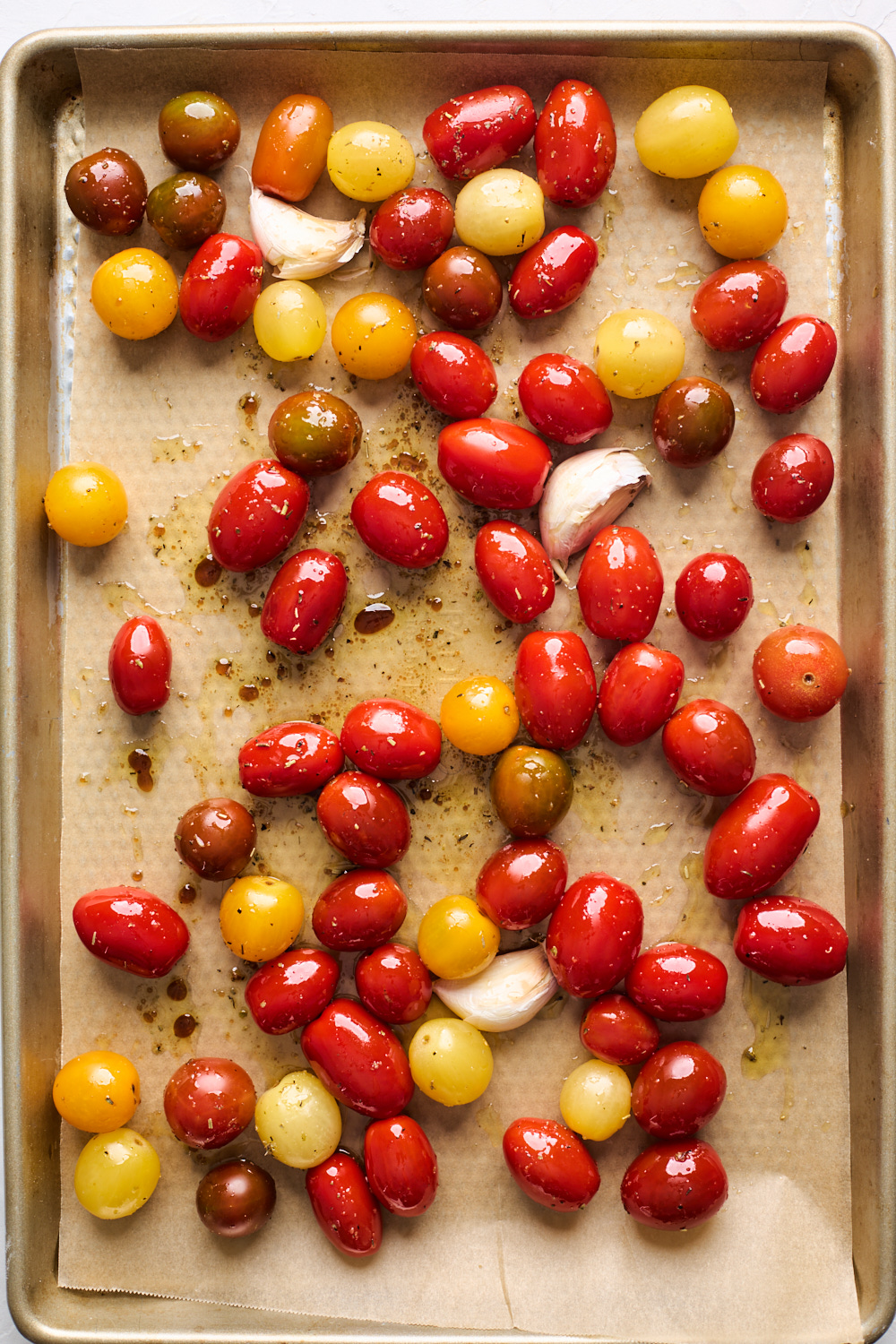 Roasted Tomatoes With Burrata