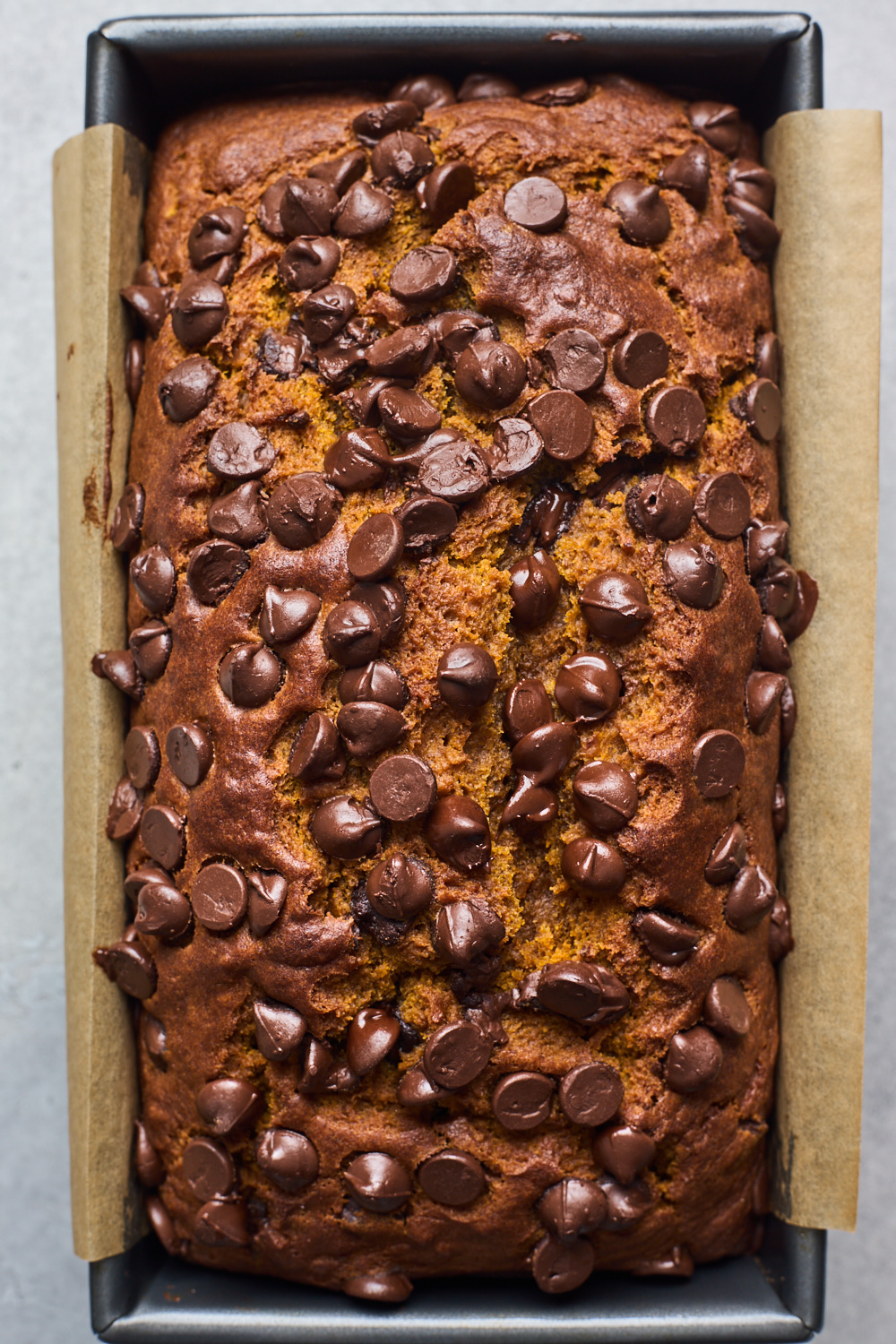 Pumpkin Chocolate Chip Bread