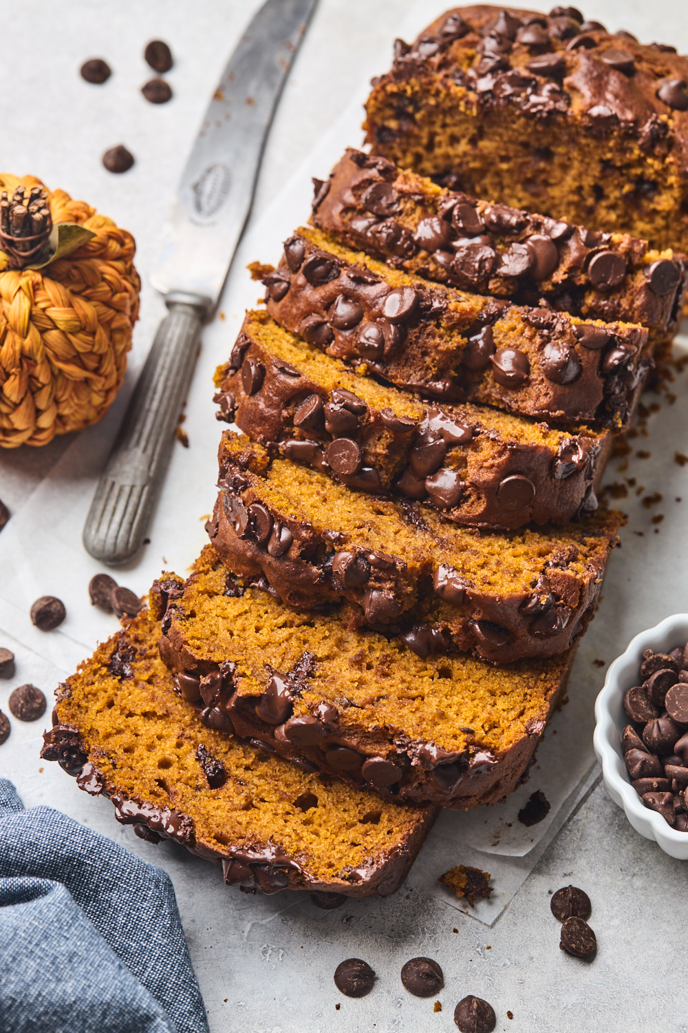 Pumpkin Chocolate Chip Bread