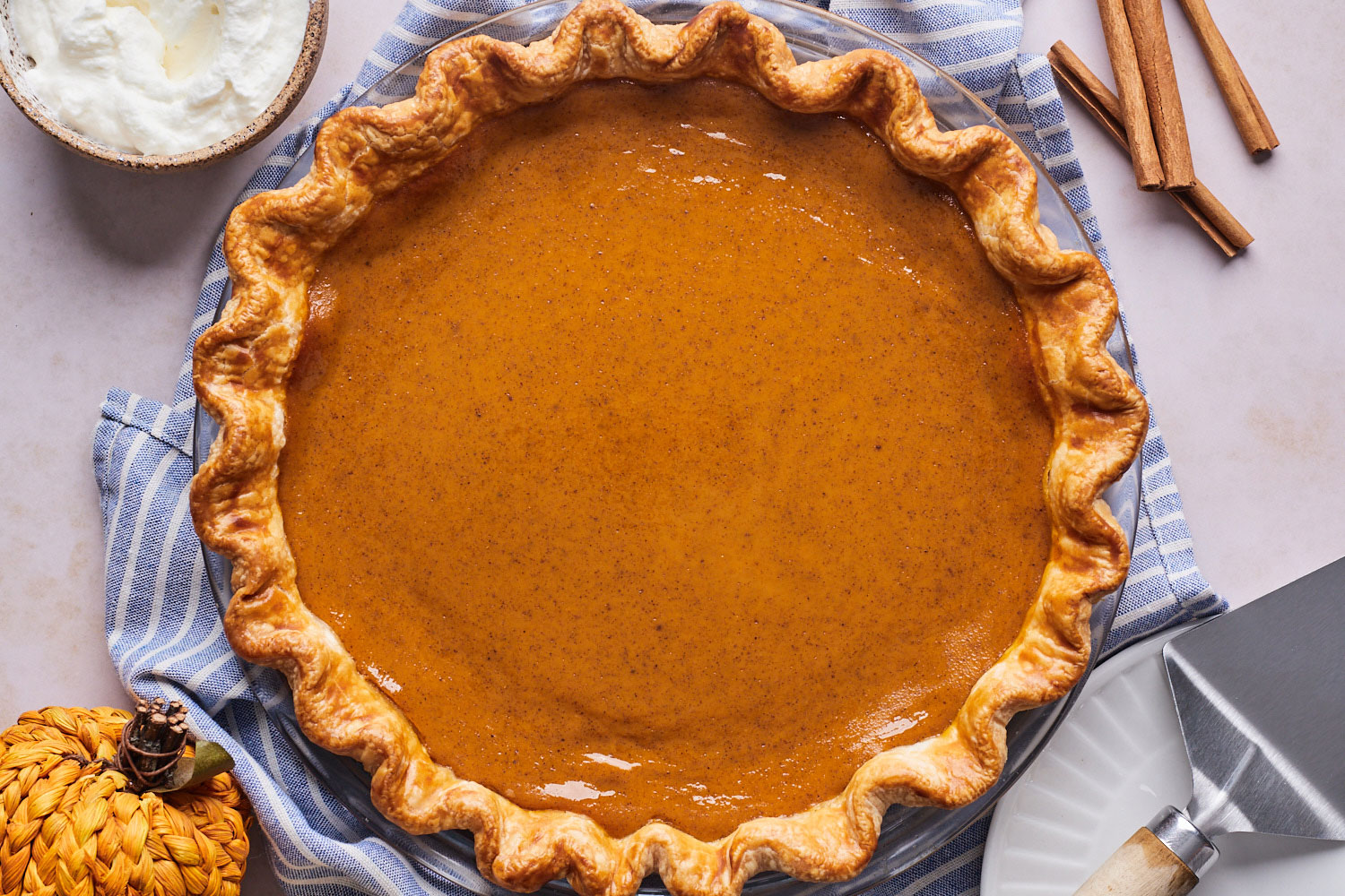 Easy 5 Ingredient Pumpkin Pie