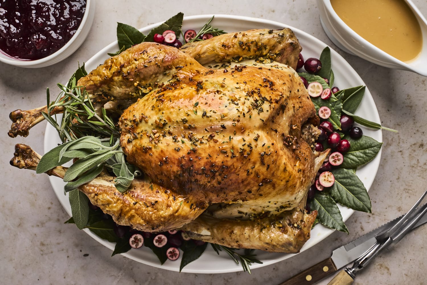 Herb-Butter Turkey Recipe