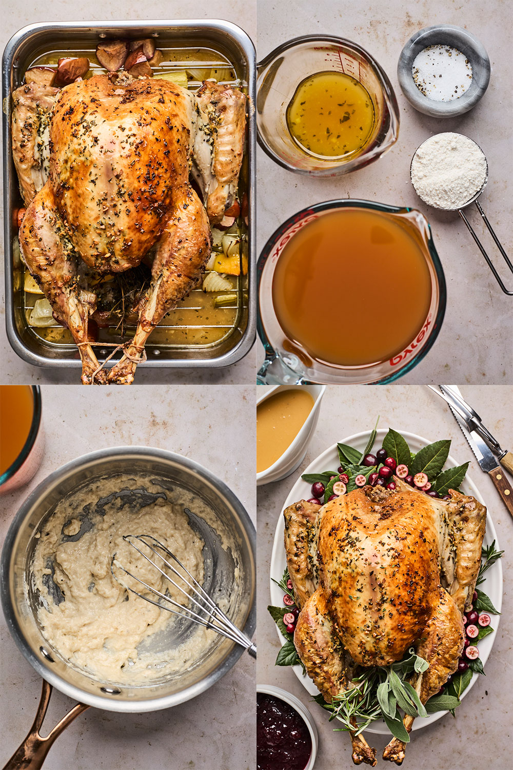 Easy Herb Butter Roast Turkey