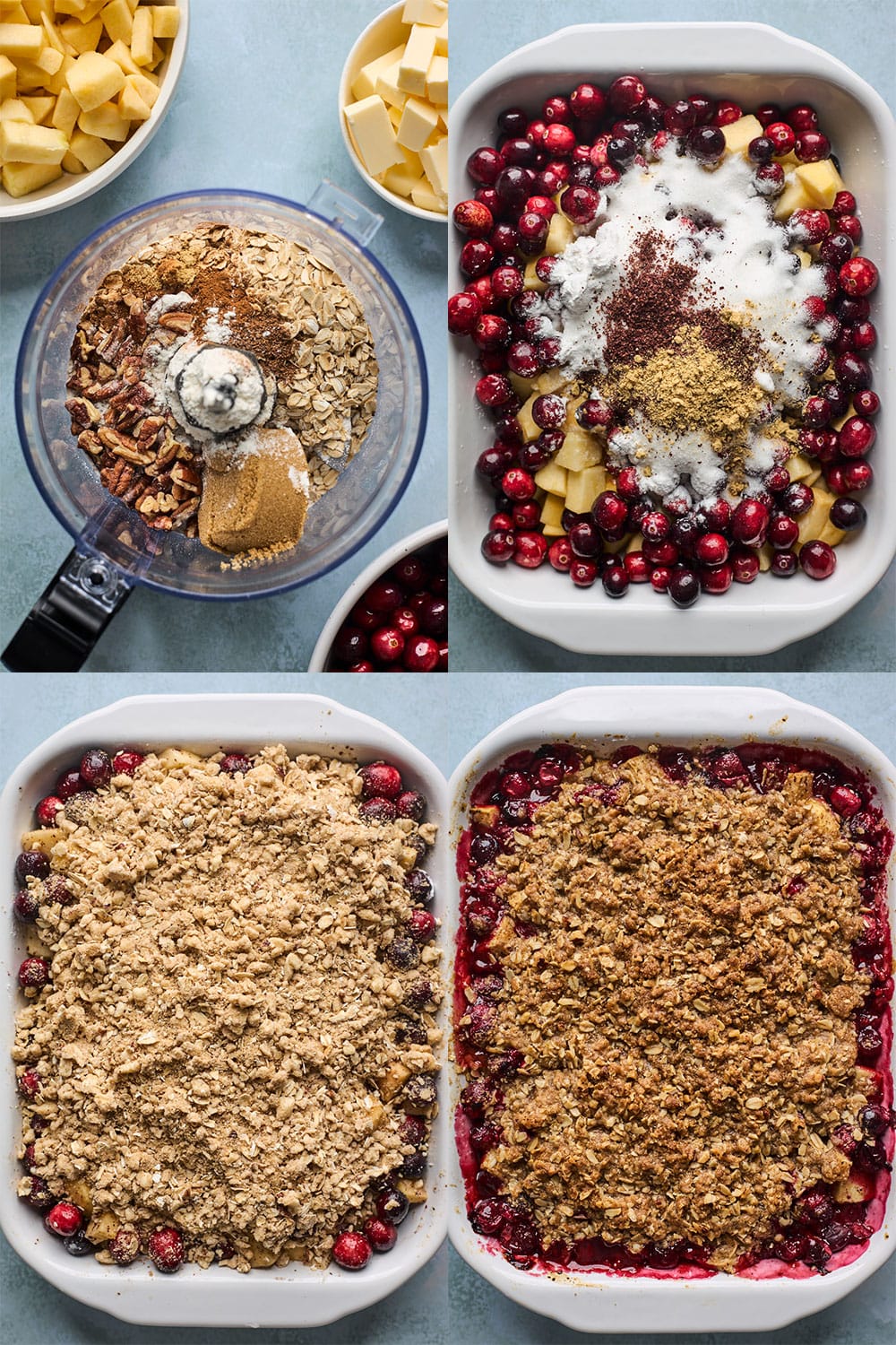 Apple Cranberry Crisp