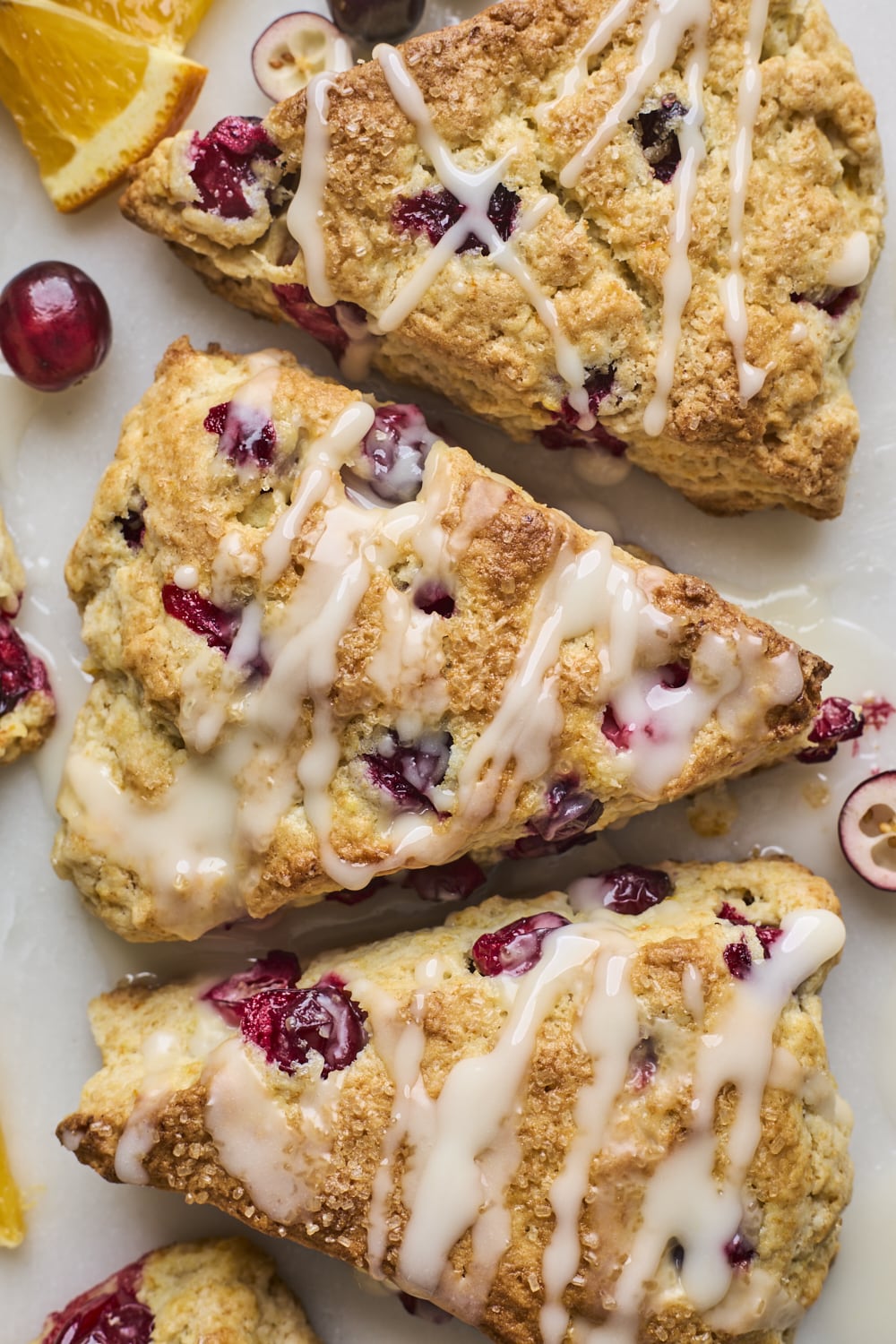 Easy Orange Cream Drop Scones