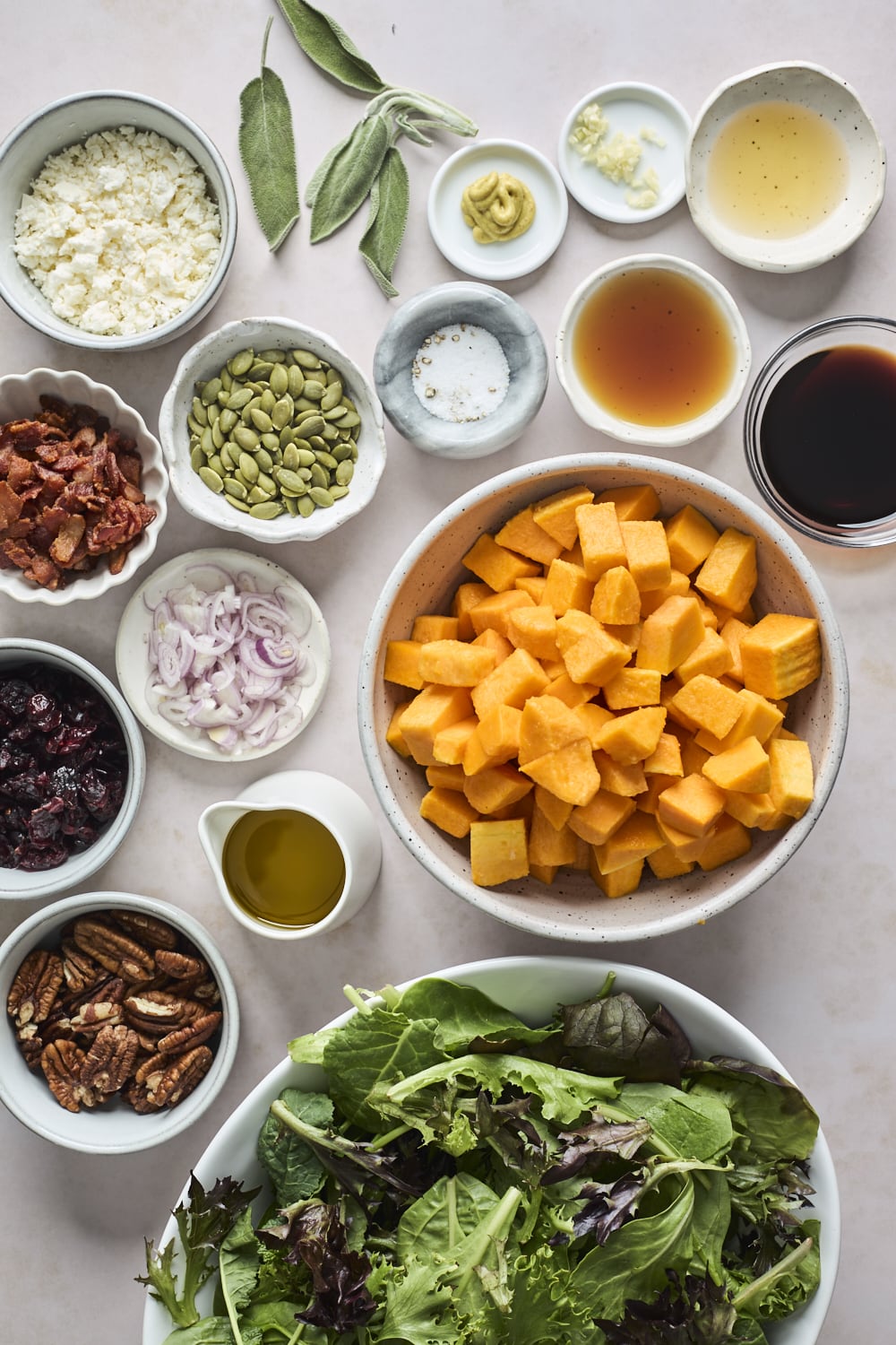 Roasted Butternut Squash Salad