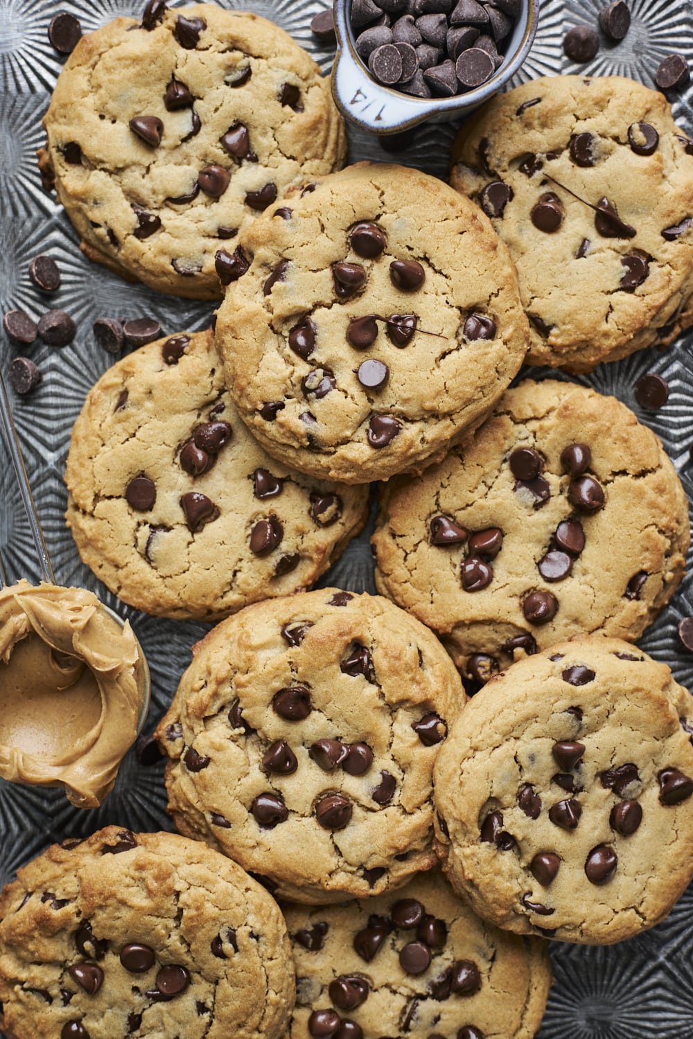 Chocolate Chip Peanut Butter Cookies