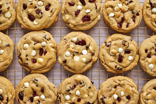 White Chocolate Cranberry Cookies