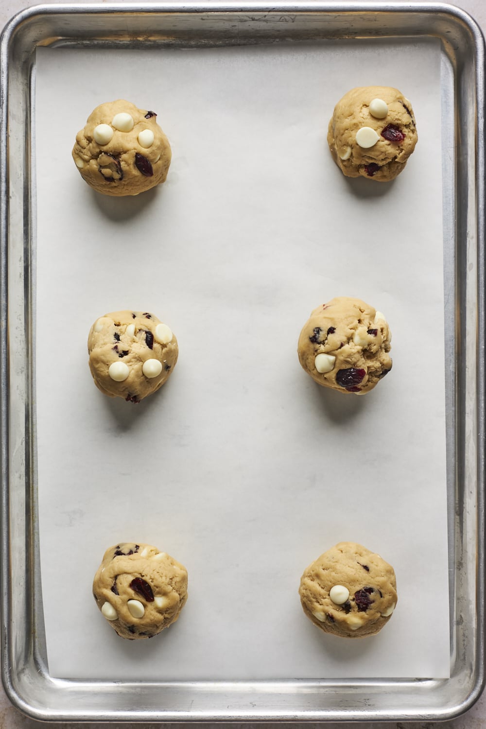 White Chocolate Cranberry Cookies